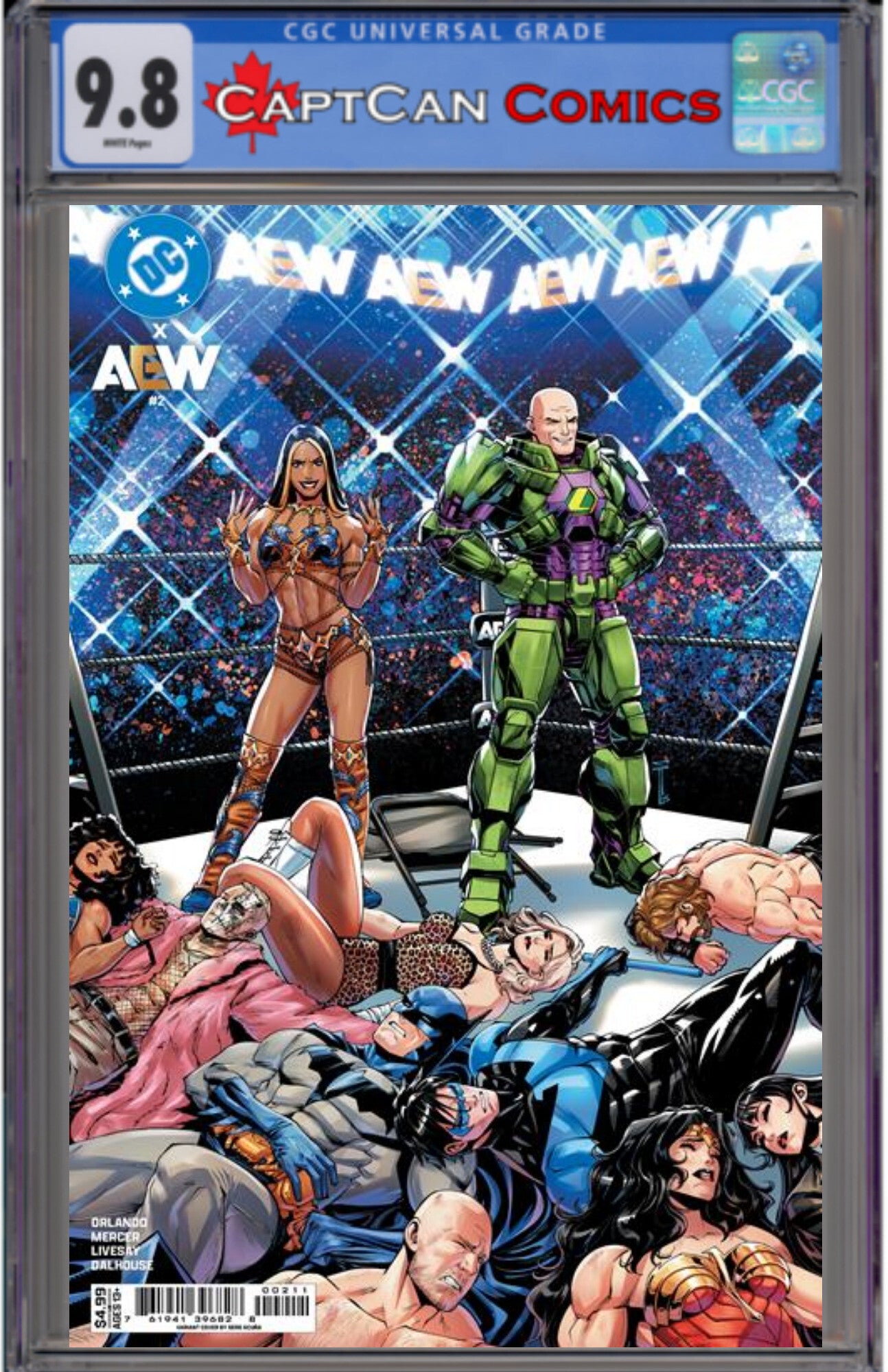 DC X AEW #2 (OF 2) CVR A SERG ACUNA