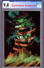 POWER RANGERS GREEN #4 D FOIL VARIANT (FULL ART, FOIL, HARRIS) thumbnail