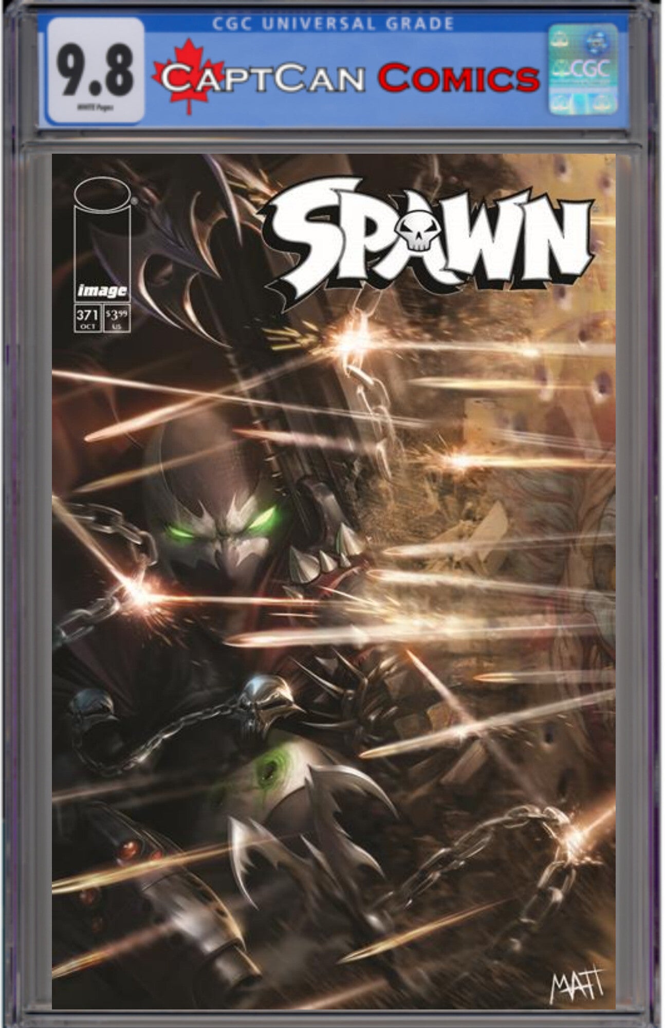SPAWN #371 CVR A FRANCESCO MATTINA