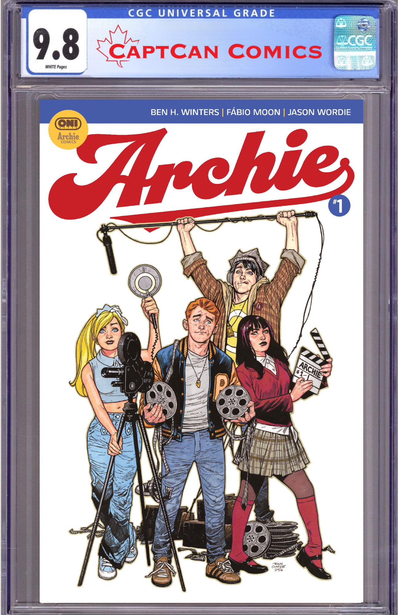 ARCHIE #1 COVER M TRAVIS CHAREST FOC VAR