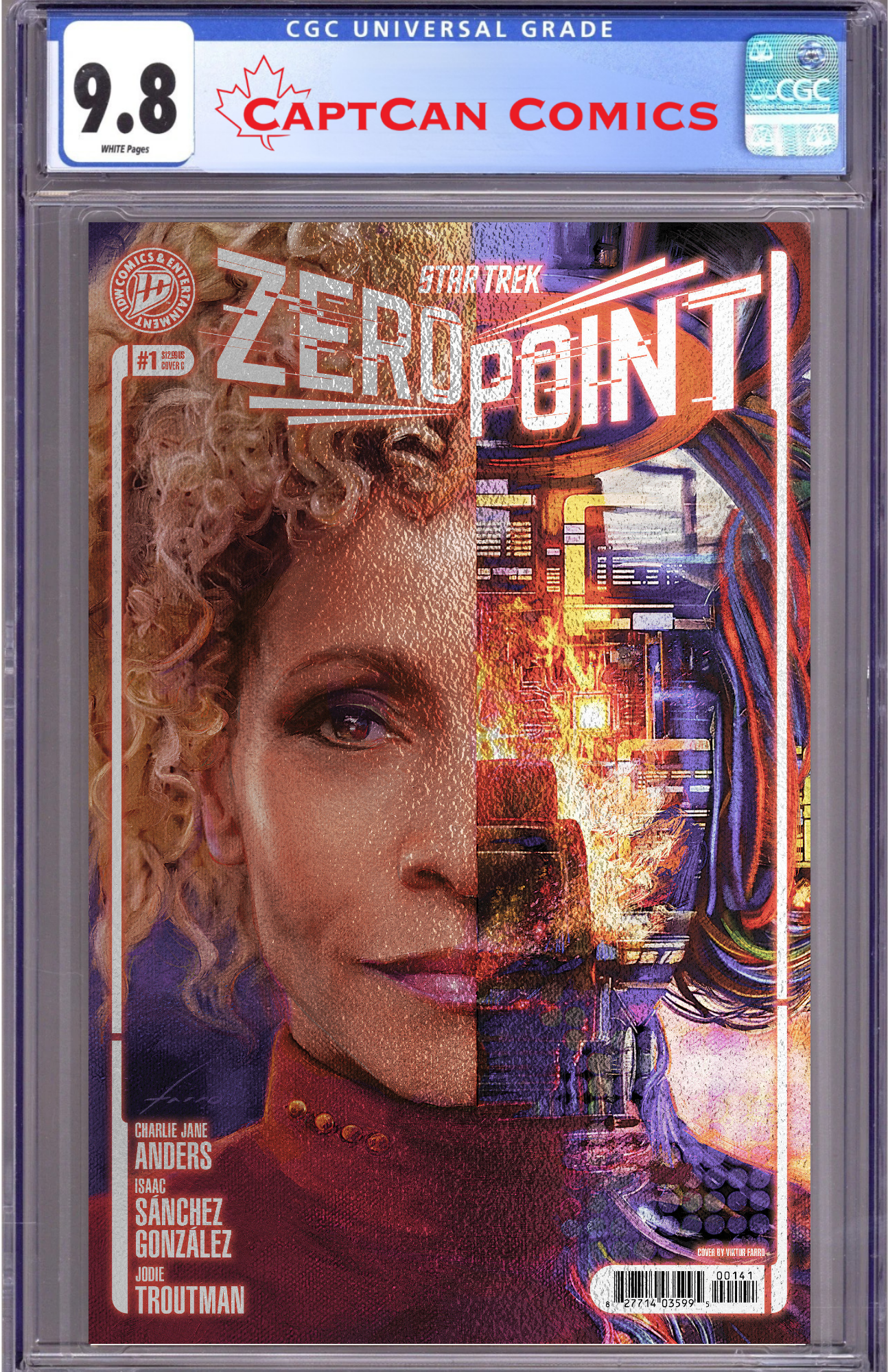 STAR TREK: ZERO POINT #1 VARIANT C FOIL (FARRO)