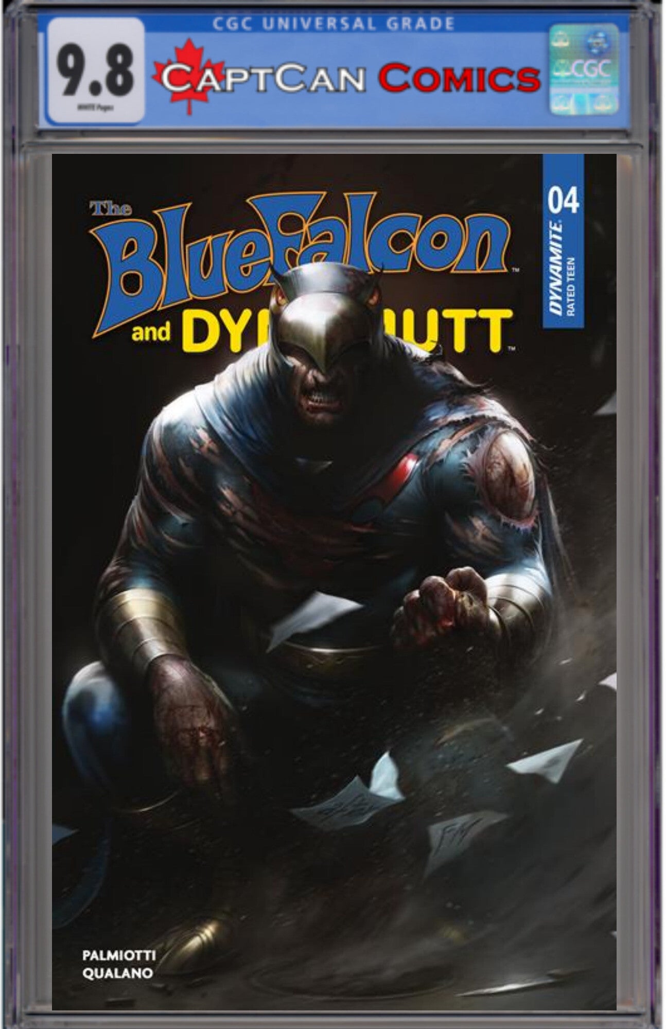 BLUE FALCON & DYNOMUTT #4 CVR D FRANCESCO MATTINA VAR