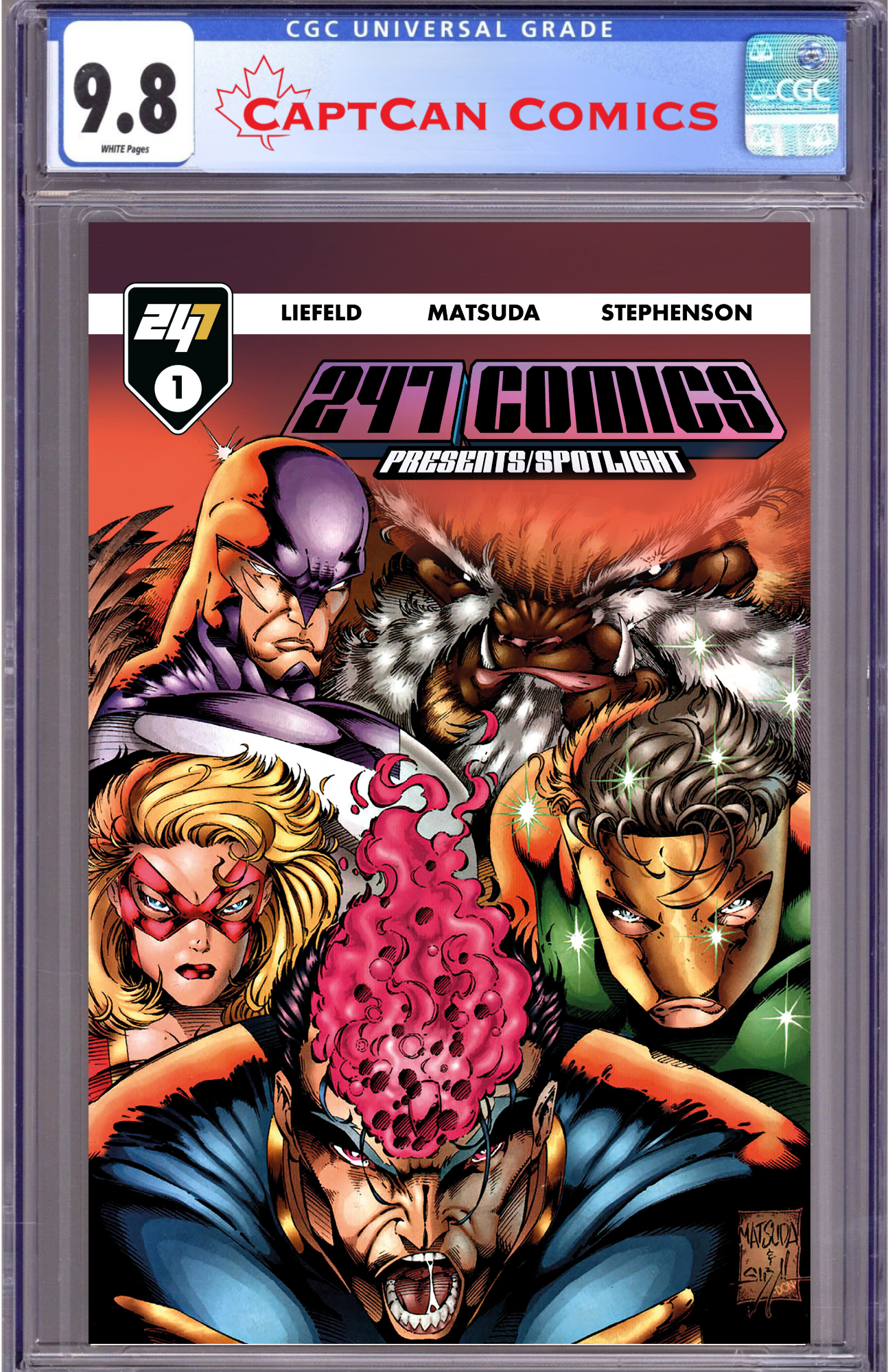 247 COMICS PRESENTS / SPOTLIGHT #1 COVER E - NEWMEN