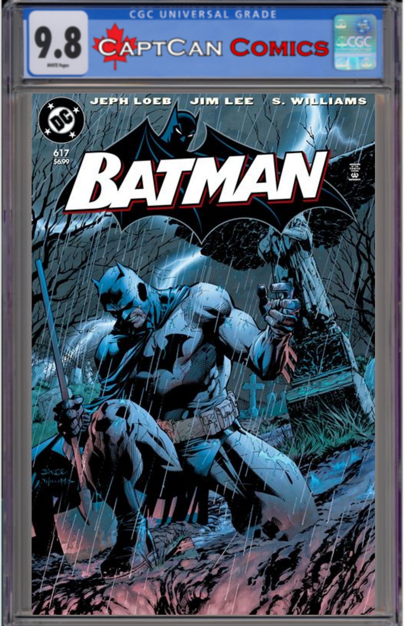 BATMAN #617 FACSIMILE EDITION CVR B JIM LEE & SCOTT WILLIAMS FOIL VAR