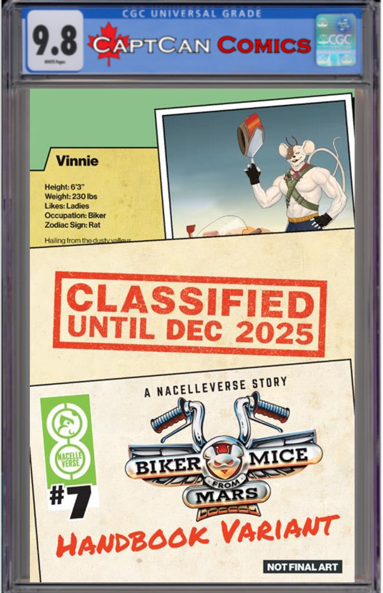 BIKER MICE FROM MARS (2025) #7 CVR B DOTUN AKANDE HANDBOOK VAR