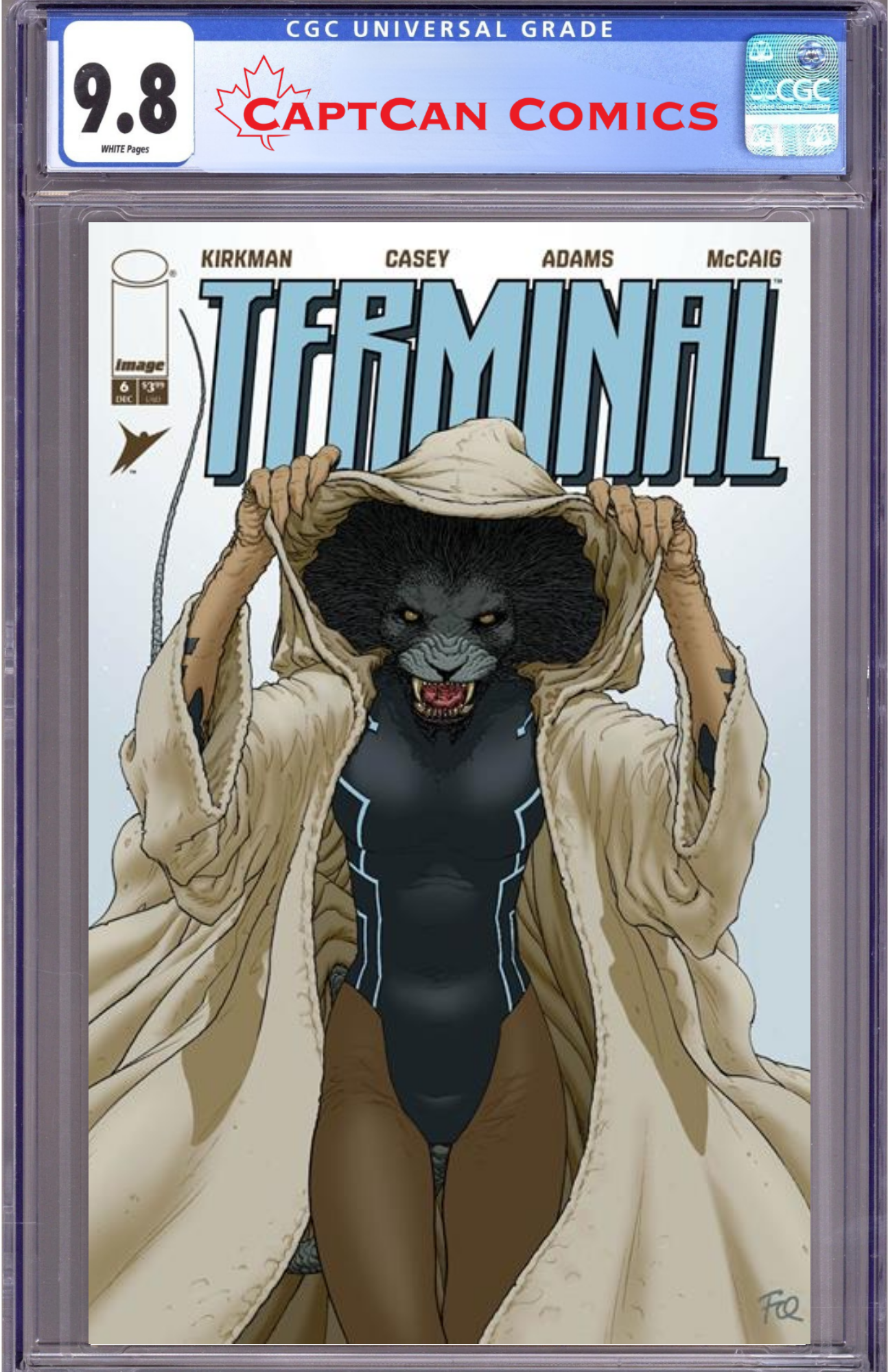 TERMINAL #6 CVR G FRANK QUITELY VAR (MR)