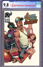 FLORIDA MAN #1 SIGNED BY MIKE BARON WITH PROMO POSTER thumbnail