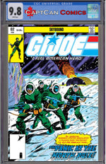 GI JOE A REAL AMERICAN HERO #2 HAMA FILES EDITION #2 CVR C HERB TRIMPE & JACK ABEL FOIL VAR thumbnail