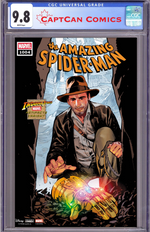AMAZING SPIDER-MAN #1004 SARA PICHELLI INDIANA JONES MARVEL ARTIFACT VARIANT thumbnail