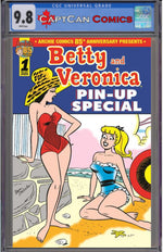 ARCHIE COMICS 85TH ANNIVERSARY PRESENTS BETTY & VERONICA PIN UP SPECIAL #1 (ONE SHOT) CVR A DAN DECARLO thumbnail