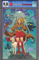 JUSTICE LEAGUE UNLIMITED #20 CVR F BILQUIS EVELY SUPERGIRL MOVIE CARD STOCK VAR thumbnail
