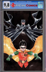 BATMAN & ROBIN YEAR ONE DYNAMIC DUOS #1 (OF 12) CVR C DUSTIN NGUYEN CARD STOCK VAR thumbnail