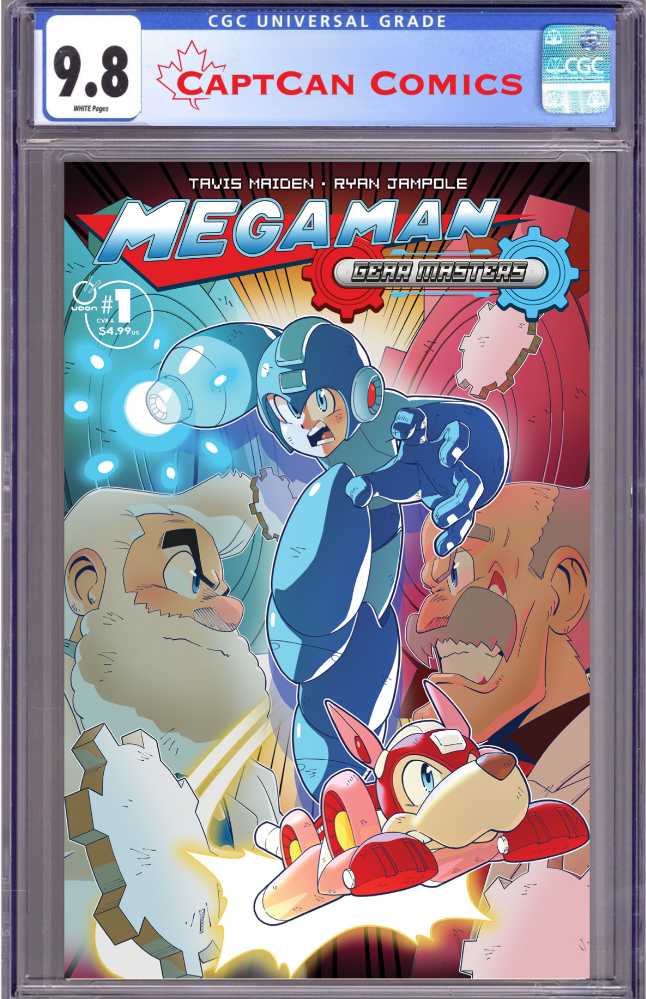 MEGA MAN GEAR MASTERS #1 (OF 5) CVR A RYAN JAMPOLE