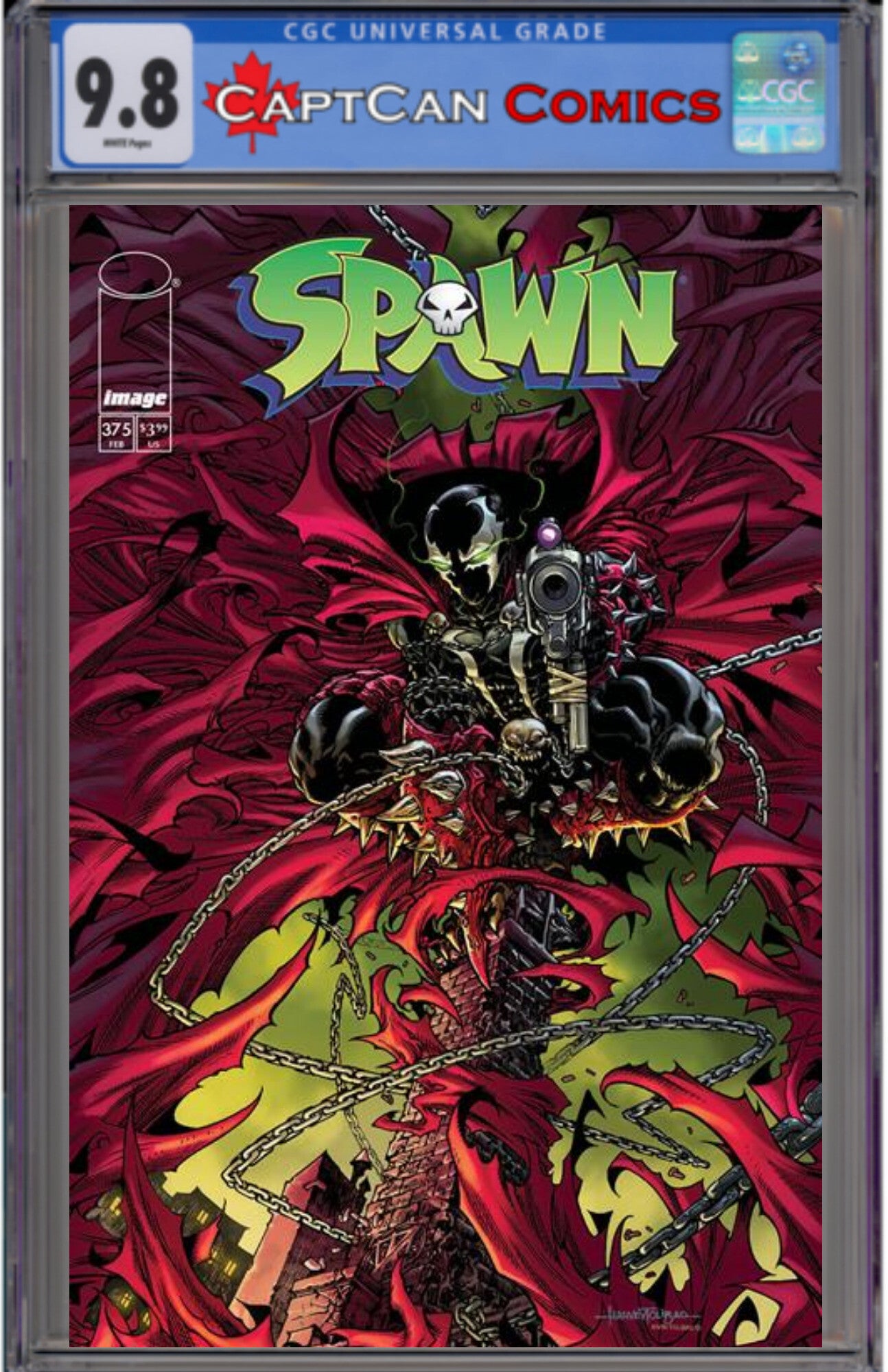 SPAWN #375 CVR A HARVEY TOLIBAO