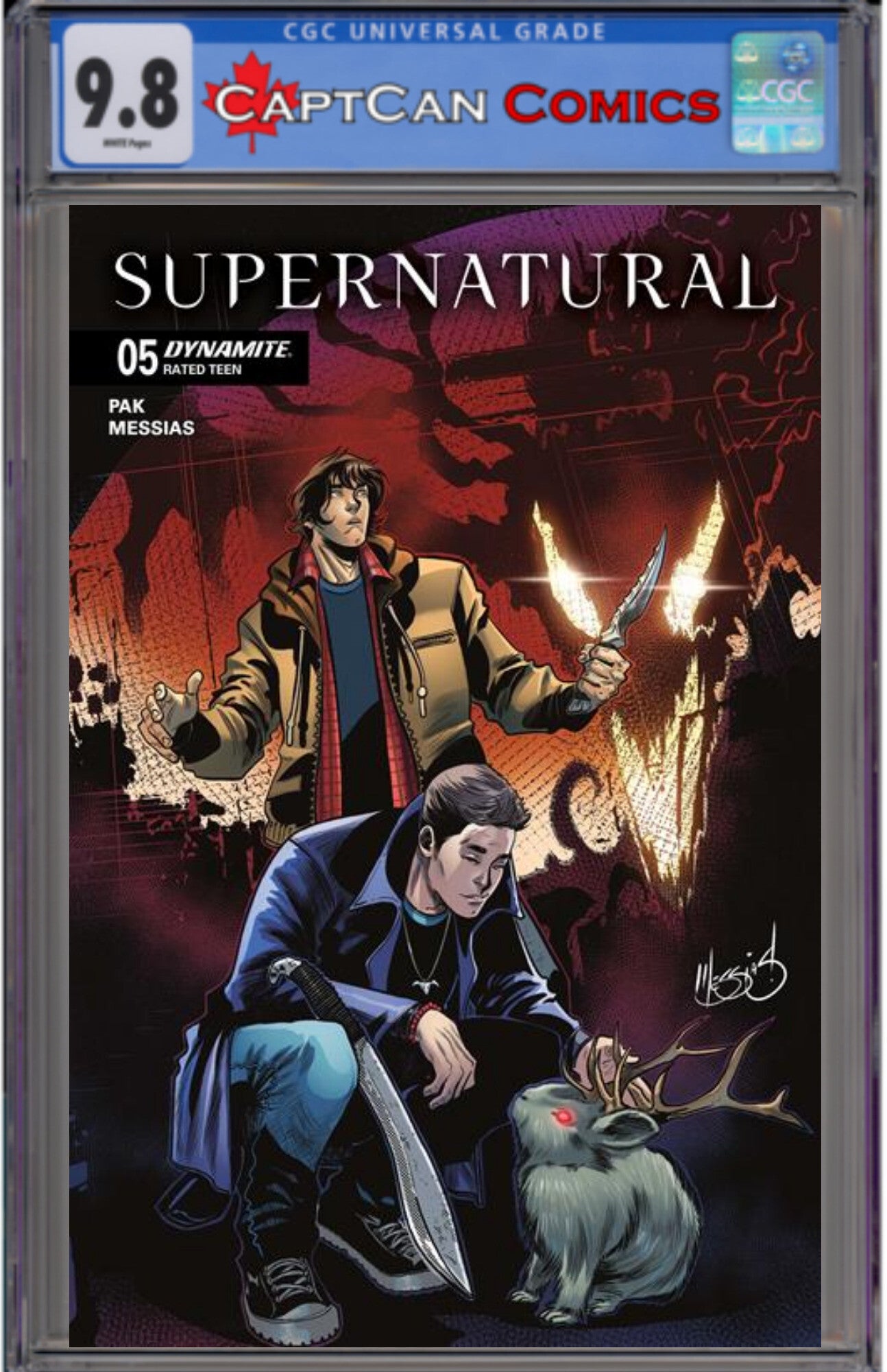 SUPERNATURAL #5 CVR B EDER MESSIAS VAR