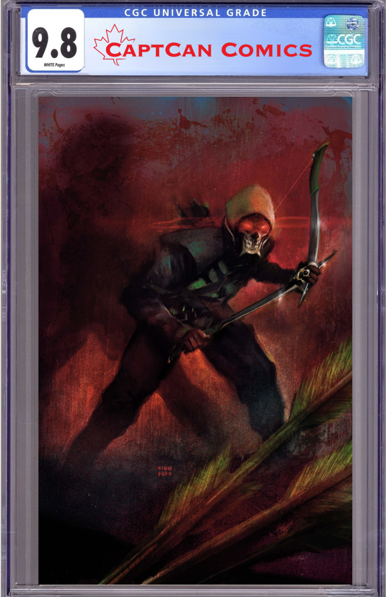 ABSOLUTE GREEN ARROW #4 (OF 6) CVR B MARTIN SIMMONDS CARD STOCK VAR