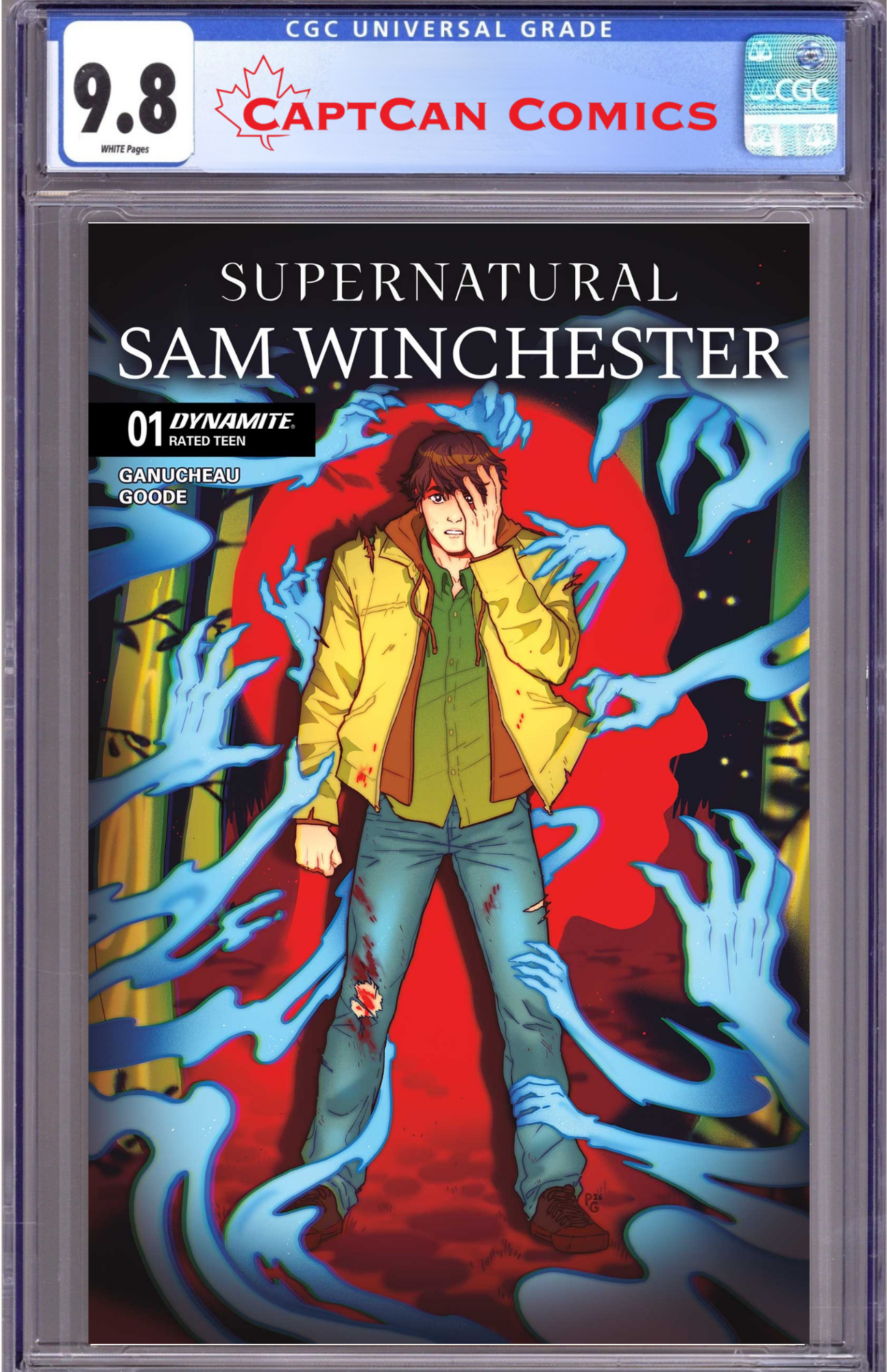 SUPERNATURAL SAM WINCHESTER #1 CVR A PAULINA GANUCHEAU