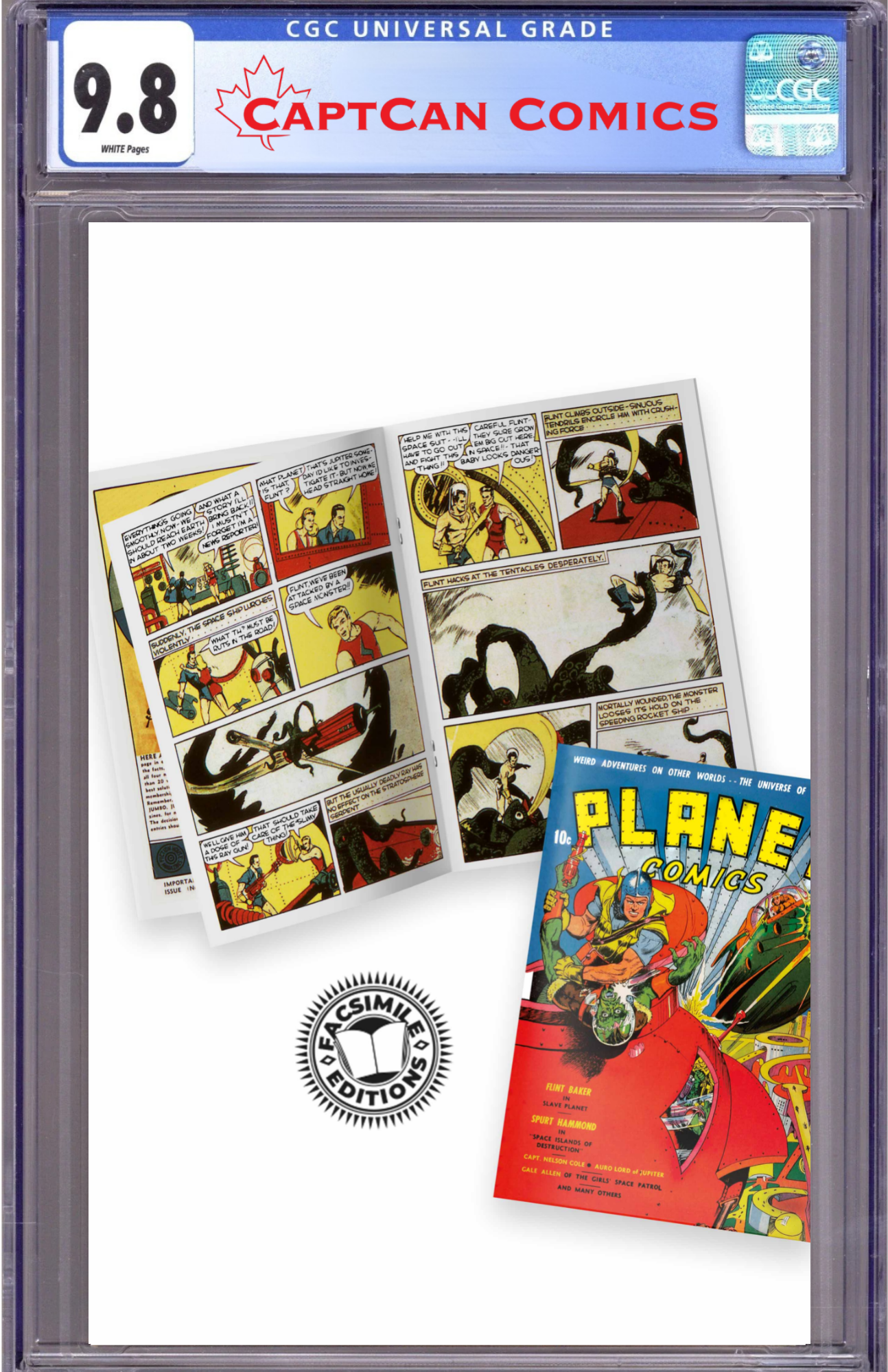 PS ARTBOOKS PLANET COMICS #4 FACSIMILE EDITION
