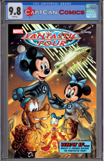 FANTASTIC FOUR #30 CANGIALOSI WHAT IF DISNEY FF HOMAGE VAR thumbnail