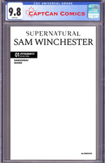 SUPERNATURAL SAM WINCHESTER #1 CVR F BLANK AUTHENTIX VAR thumbnail