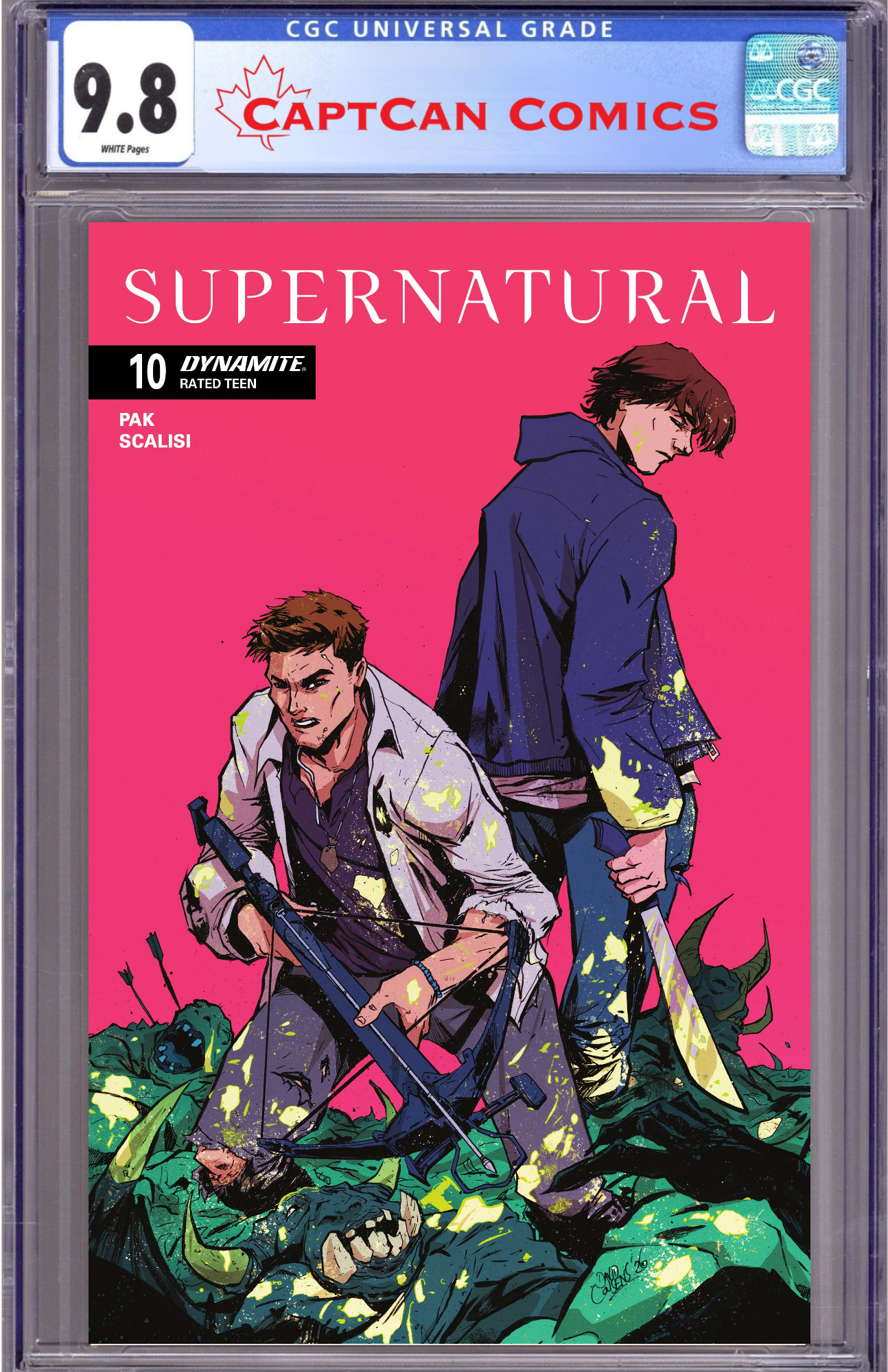 SUPERNATURAL #10 CVR B DAVID COUSENS VAR