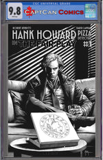 HANK HOWARD PIZZA DETECTIVE THE FAIR PLAY #1 (ONE SHOT) CVR B MICO SUAYAN NOIR BW VAR thumbnail