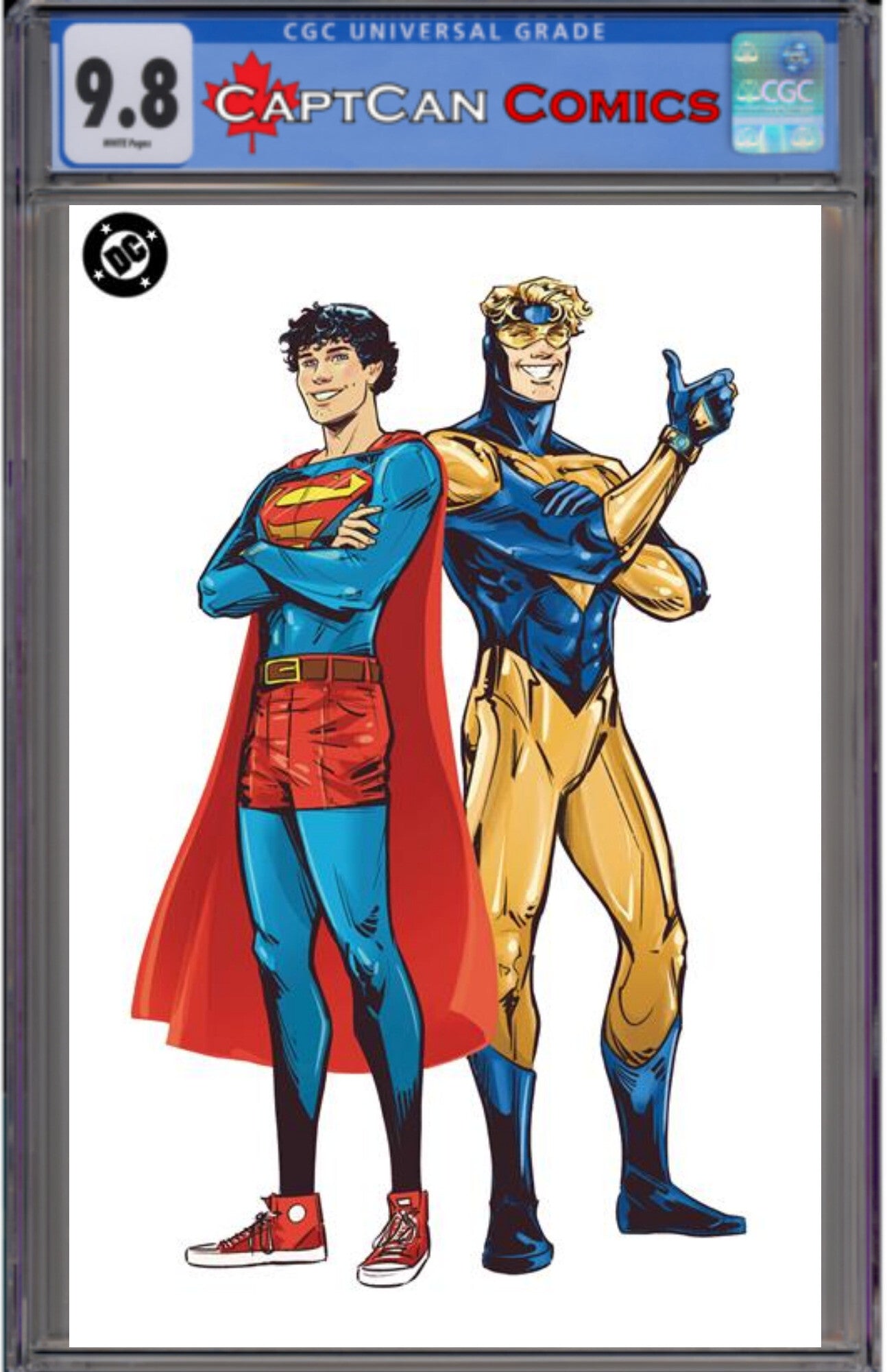 ACTION COMICS #1096 CVR E SKYLAR PATRIDGE CORNER BOX SPOT FOIL VAR