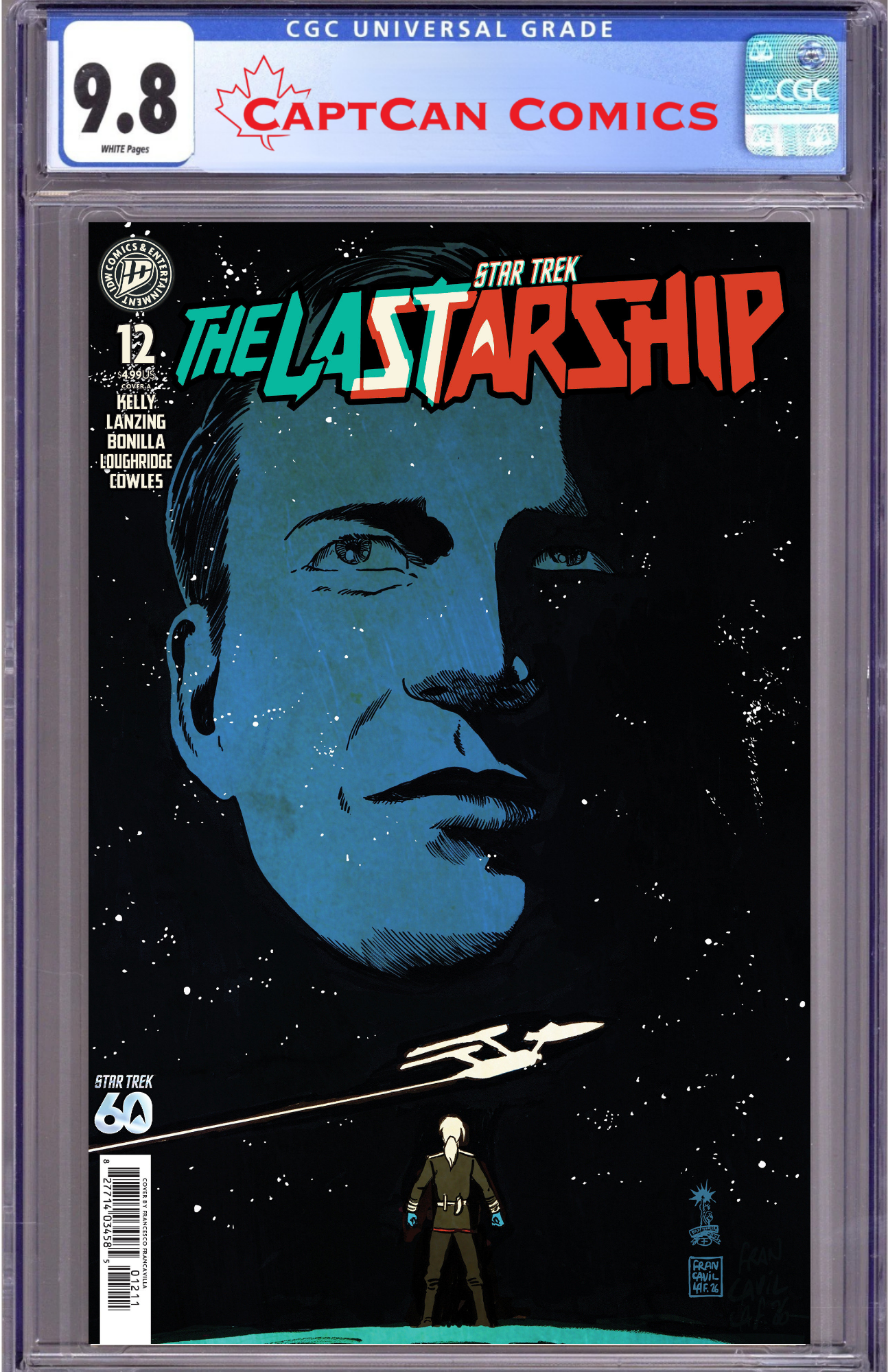 STAR TREK: THE LAST STARSHIP #12 COVER A (FRANCAVILLA)