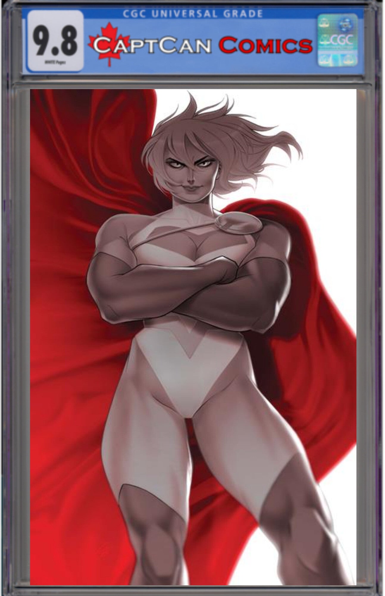 JUSTICE LEAGUE RED #5 (OF 6) CVR B SWEENEY BOO CARD STOCK VAR