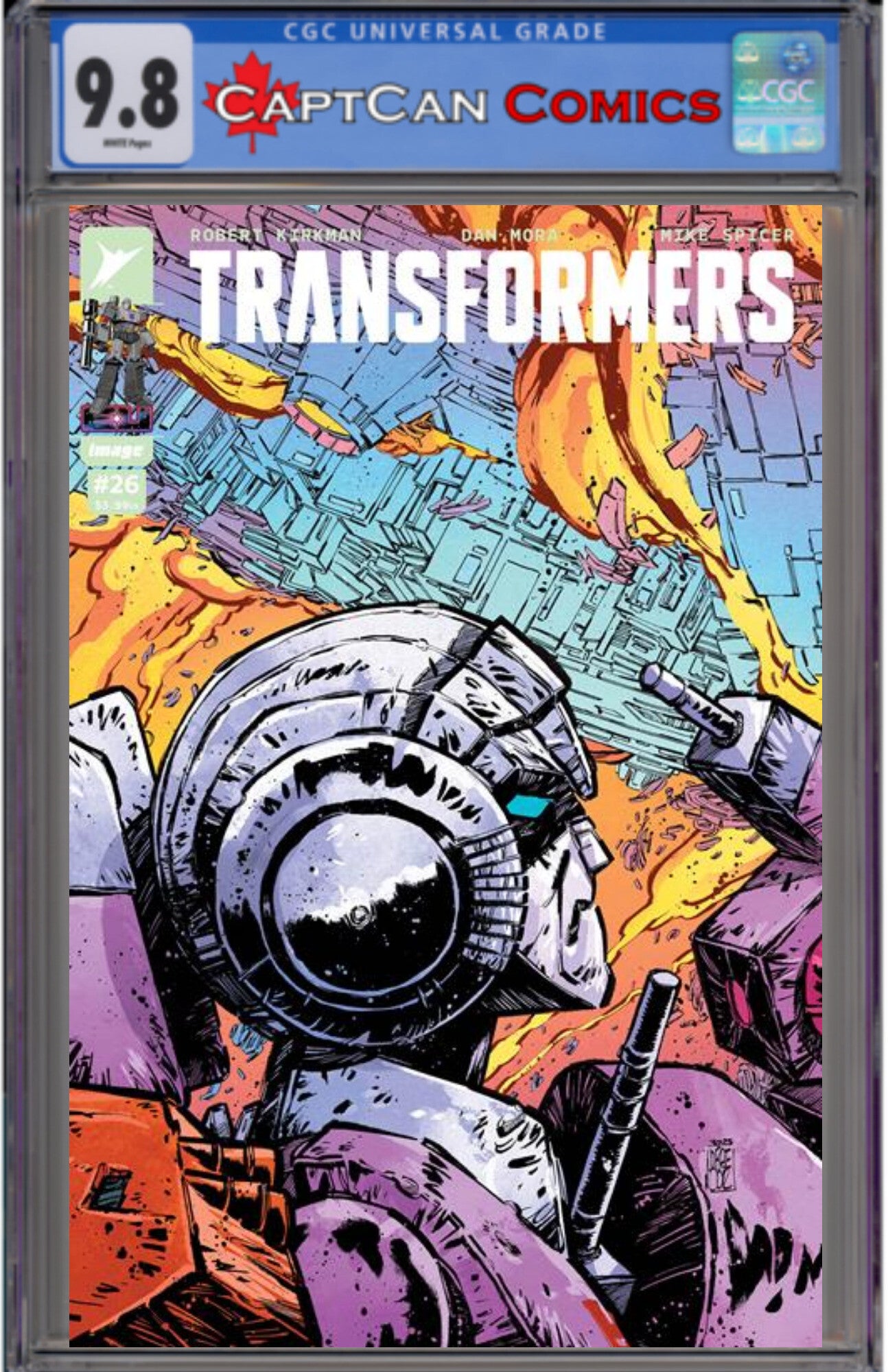 TRANSFORMERS #26 CVR C JORGE CORONA & MIKE SPICER VAR