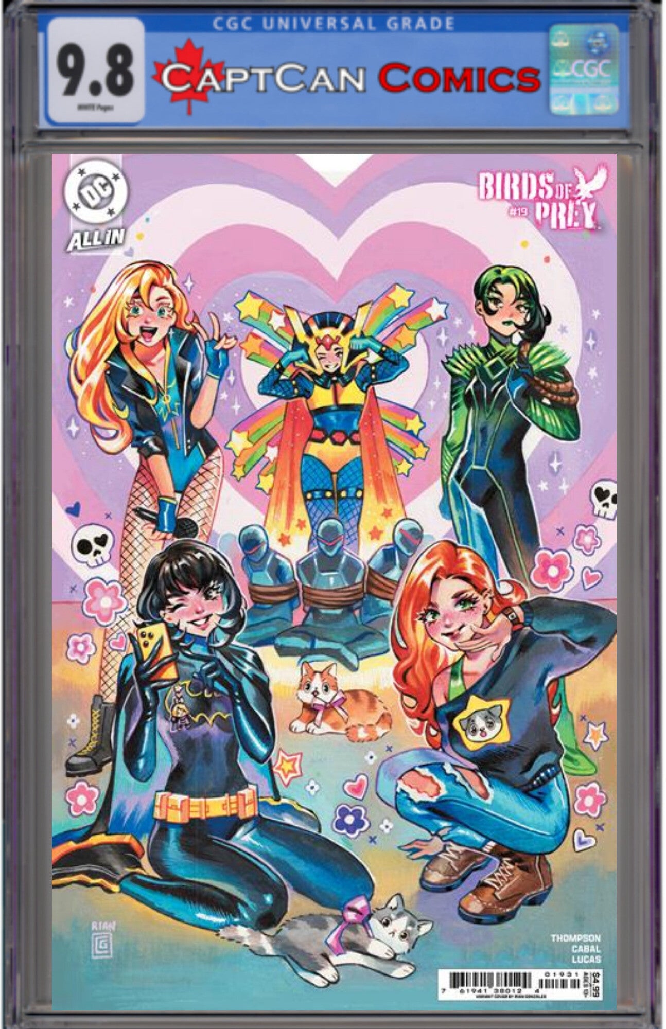 BIRDS OF PREY #19 CVR C RIAN GONZALES CARD STOCK VAR