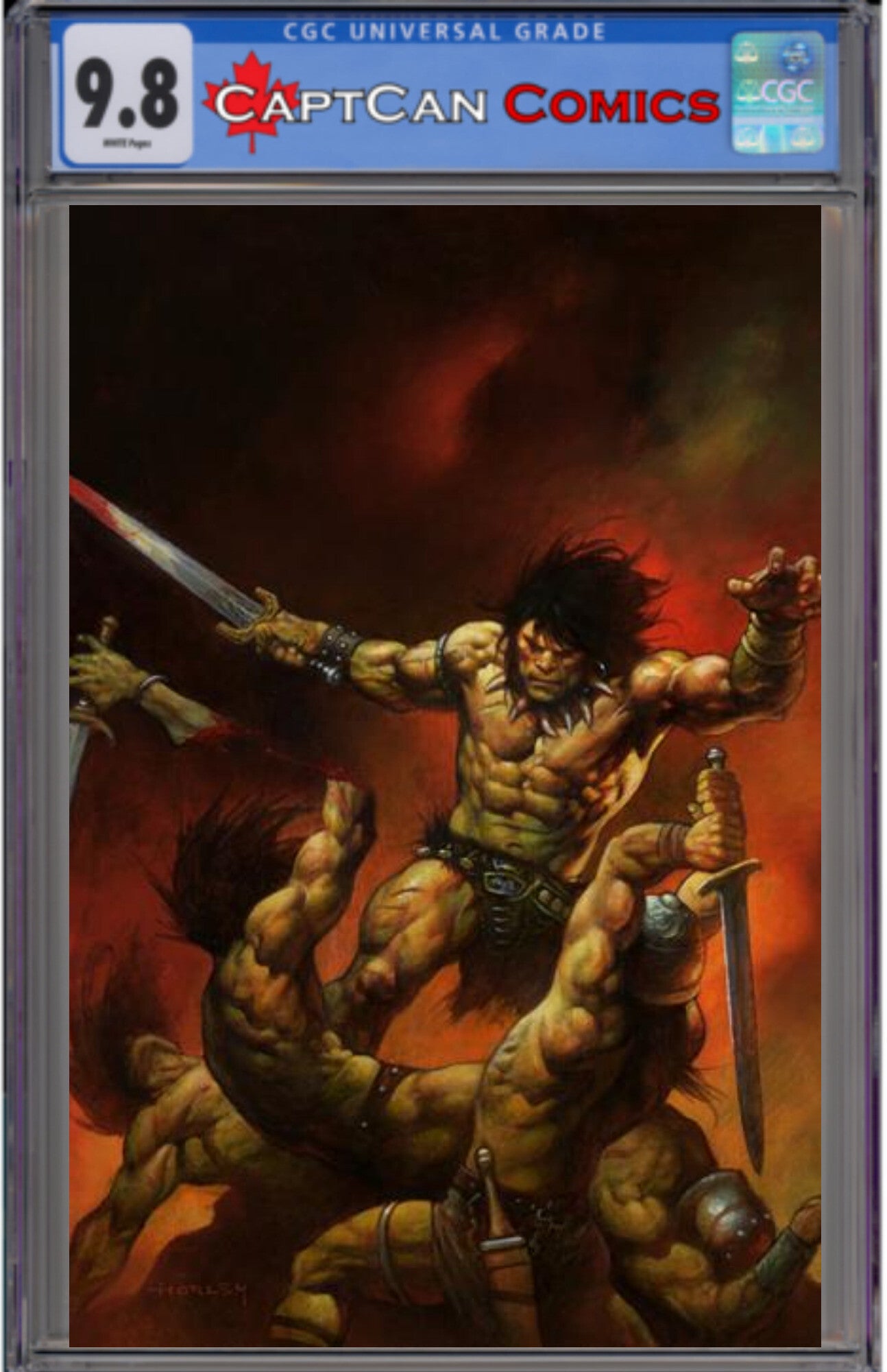 SAVAGE SWORD OF CONAN #11 CVR D ALEX HORLEY VIRGIN VAR (MR)