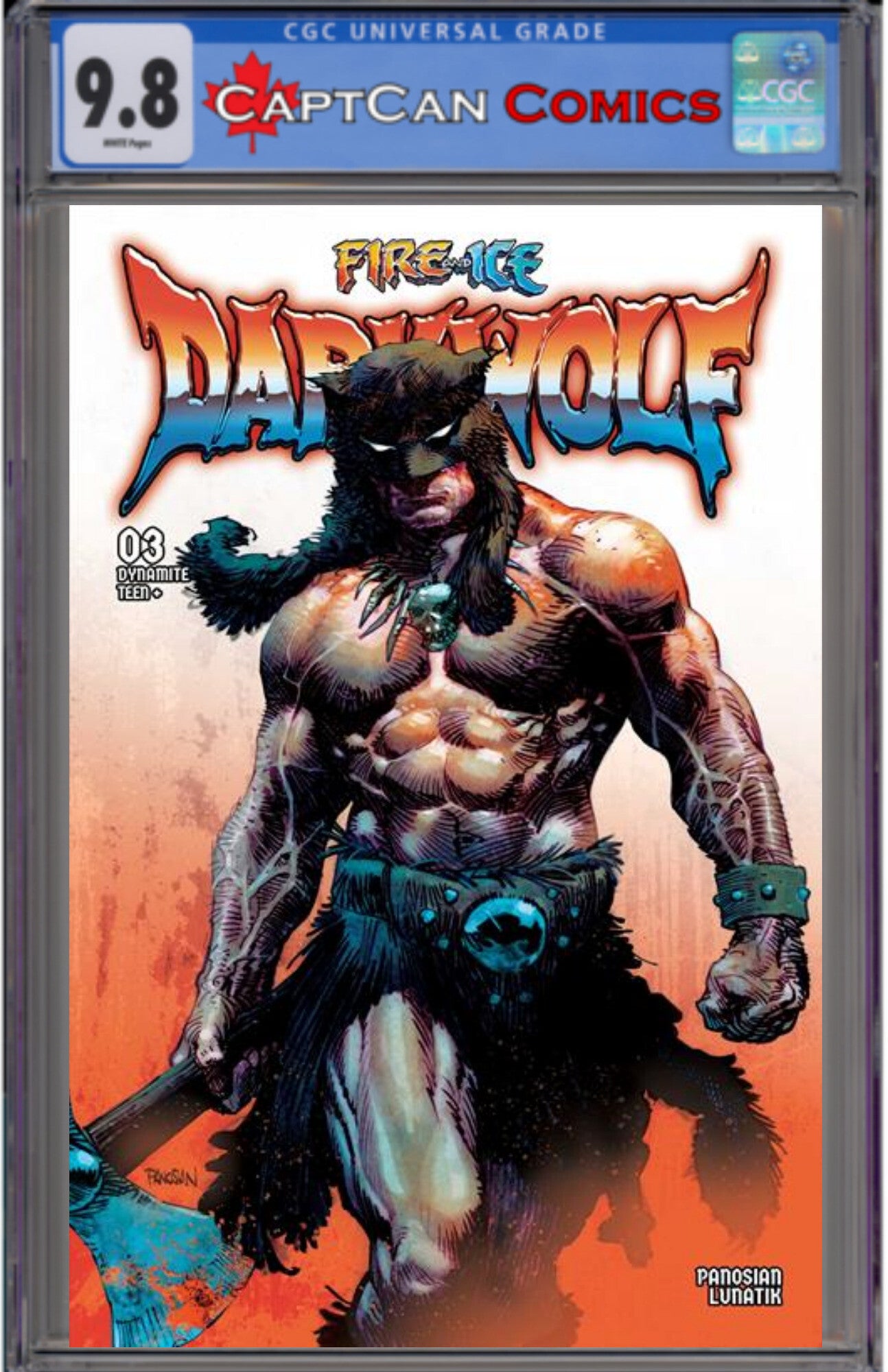 FIRE AND ICE DARKWOLF #3 CVR A DAN PANOSIAN
