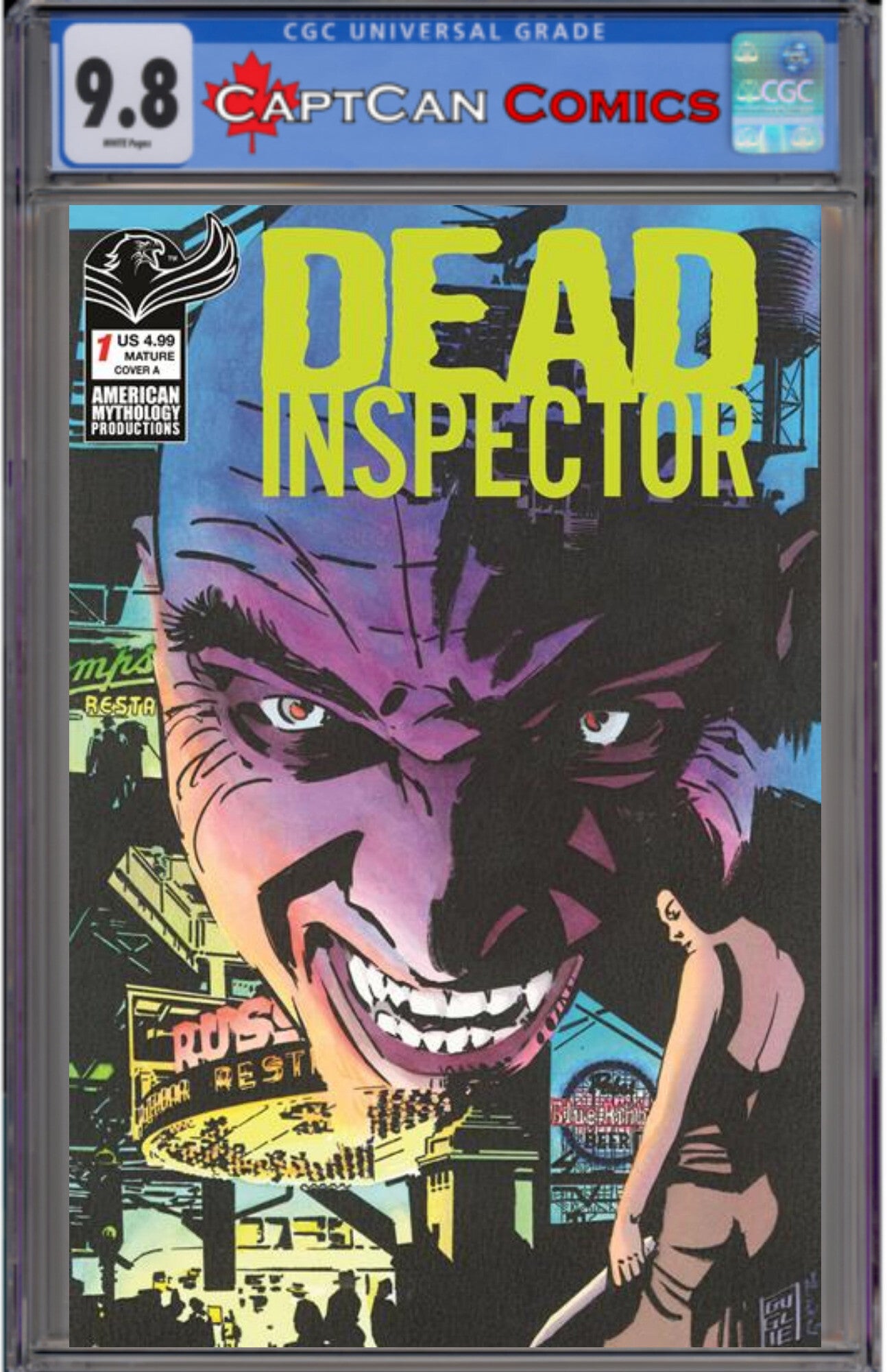 DEAD INSPECTOR #1 (OF 2) CVR A SIMONE GUGLIELMINI & NOELLE GIDDINGS
