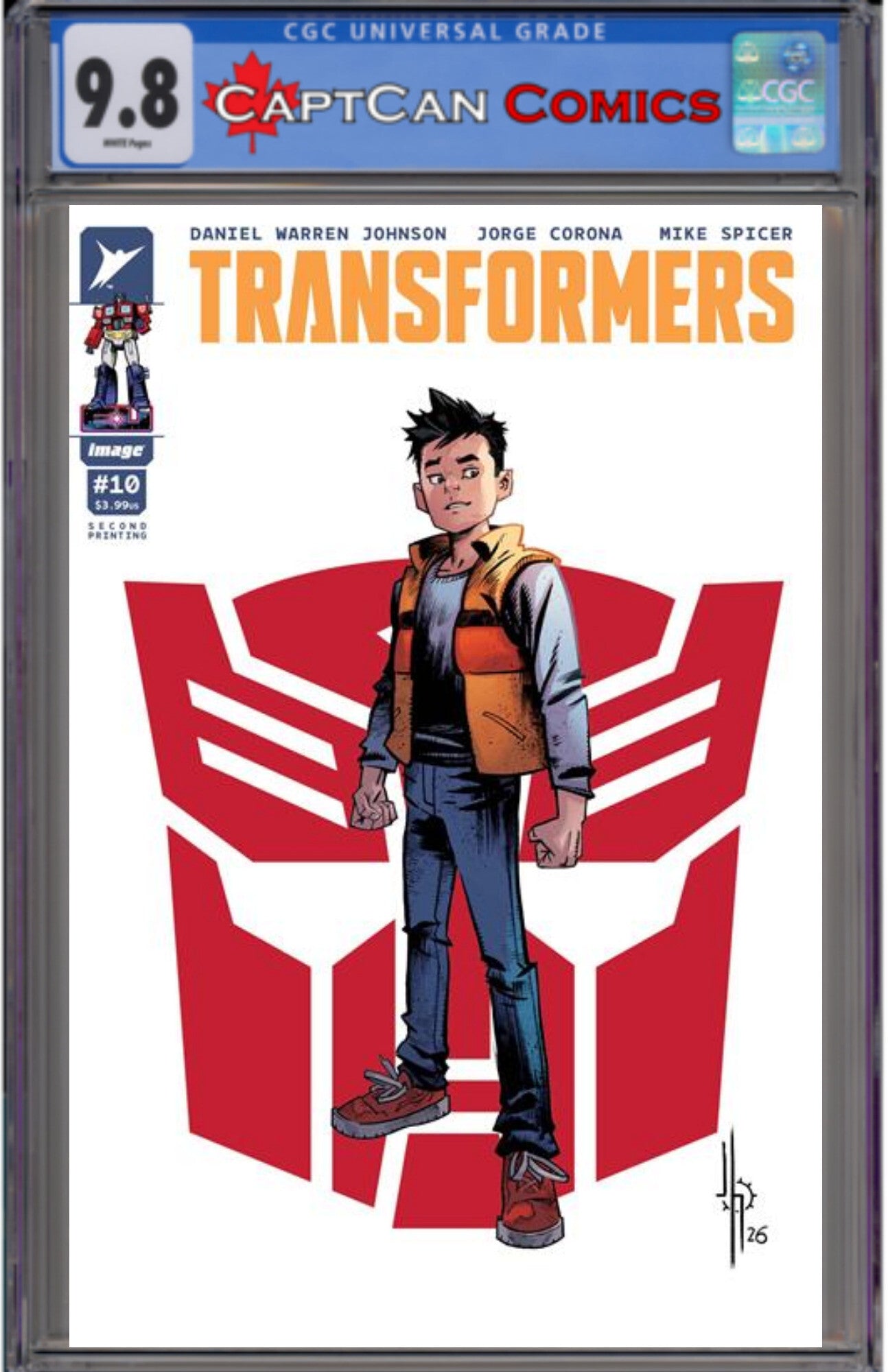 TRANSFORMERS #10 2ND PTG