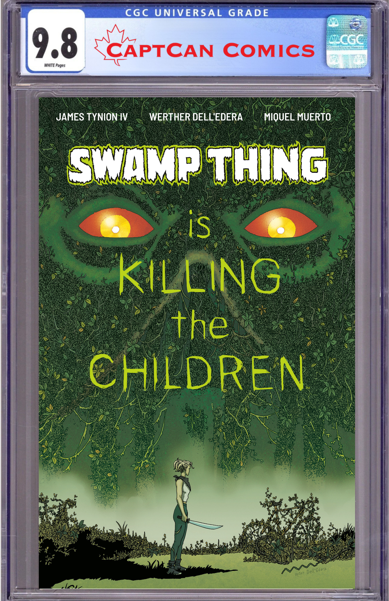 SWAMP THING IS KILLING THE CHILDREN #1 D SIKTC HOMAGE VARIANT (DRESSED, MORAZZO)