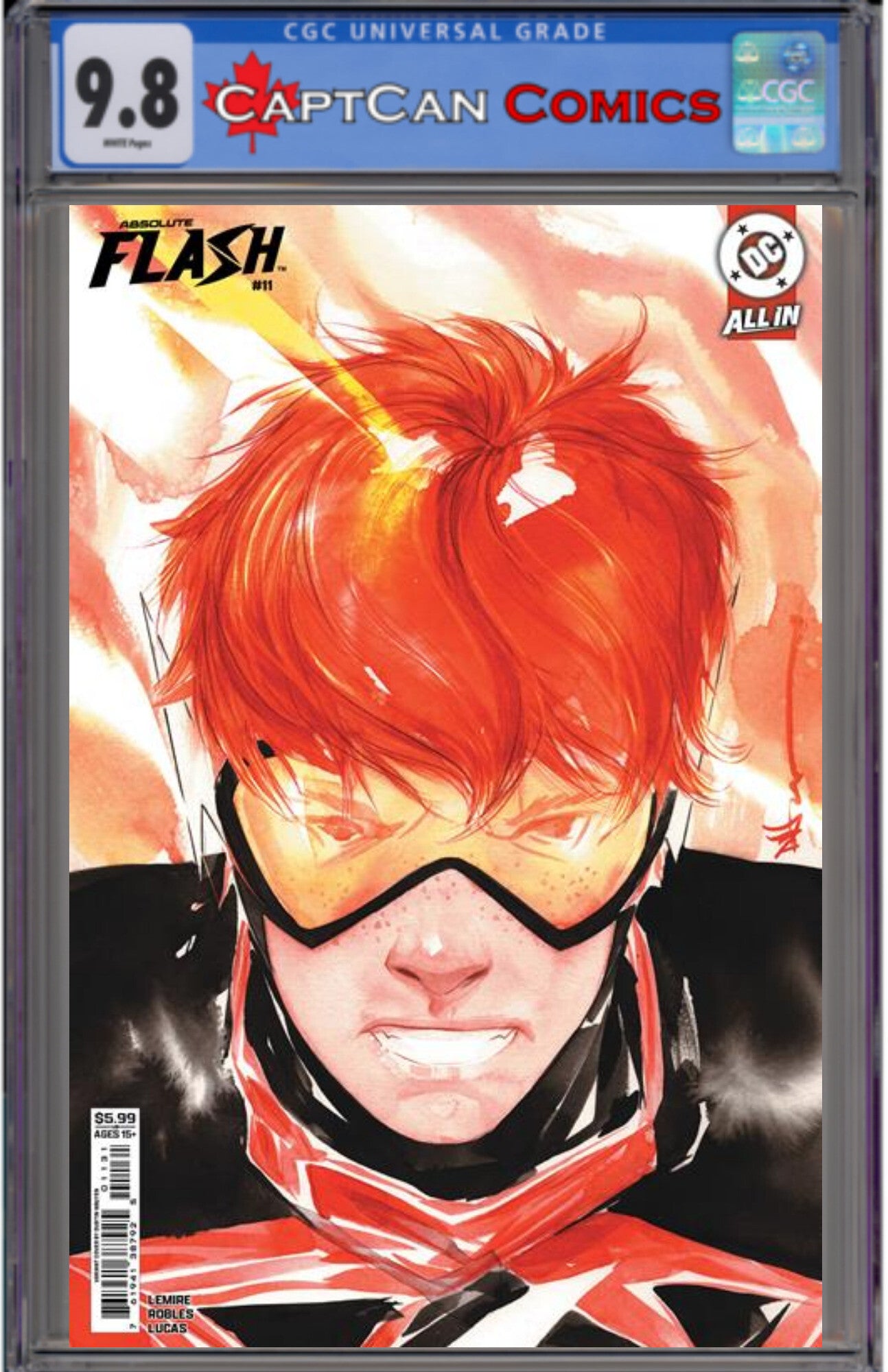 ABSOLUTE FLASH #11 CVR B DUSTIN NGUYEN CARD STOCK VAR