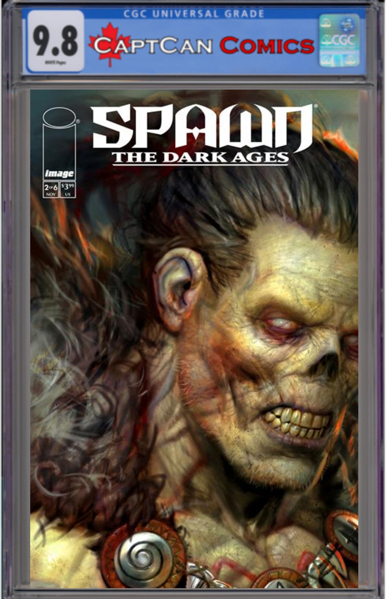 SPAWN THE DARK AGES #2 (OF 6) CVR B RYAN BROWN VAR