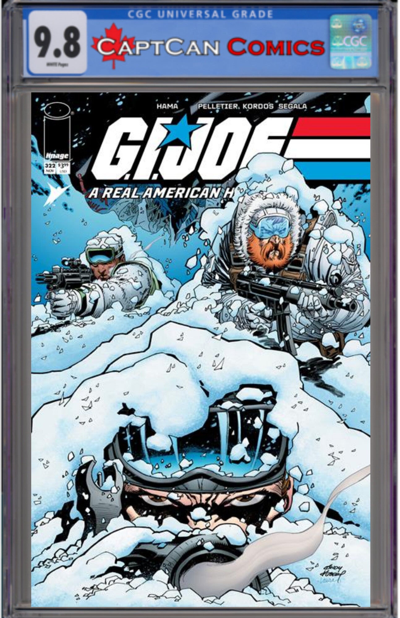 GI JOE A REAL AMERICAN HERO #322 CVR A ANDY KUBERT & LAURA MARTIN