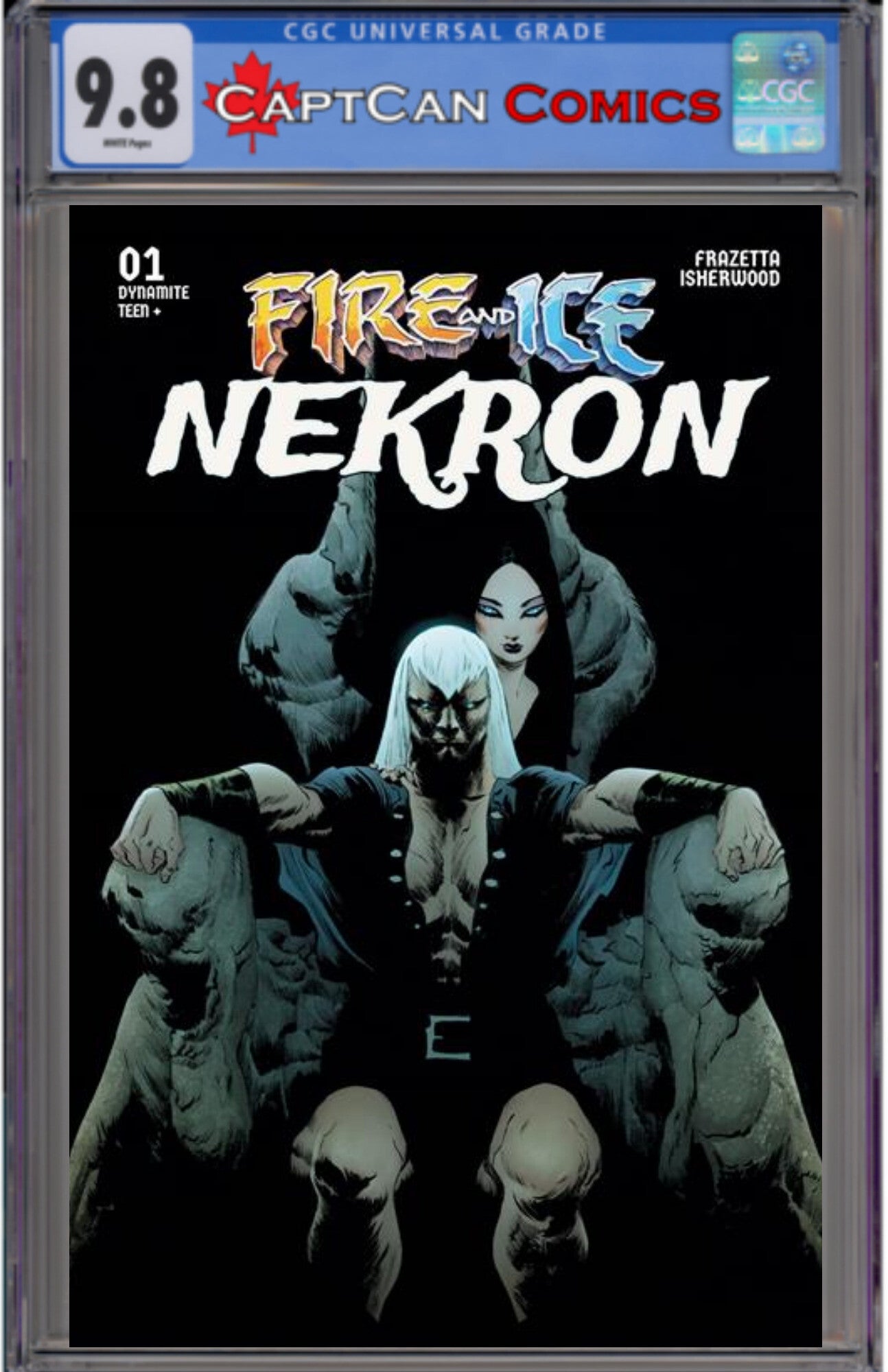 FIRE AND ICE NEKRON #1 (ONE SHOT) CVR B JAE LEE VAR