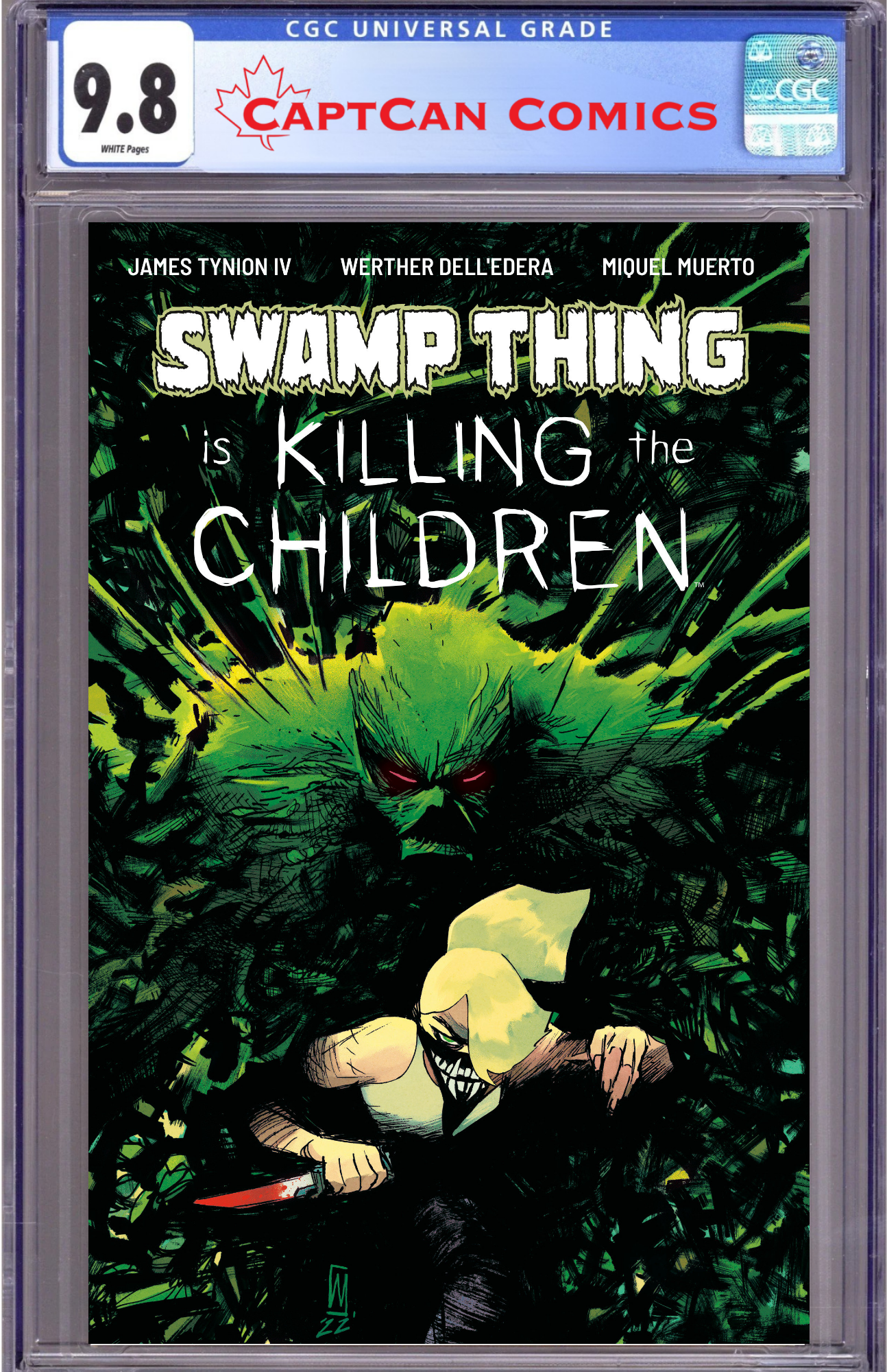 SWAMP THING IS KILLING THE CHILDREN #1 A MAIN (DRESSED, DELL'EDERA)
