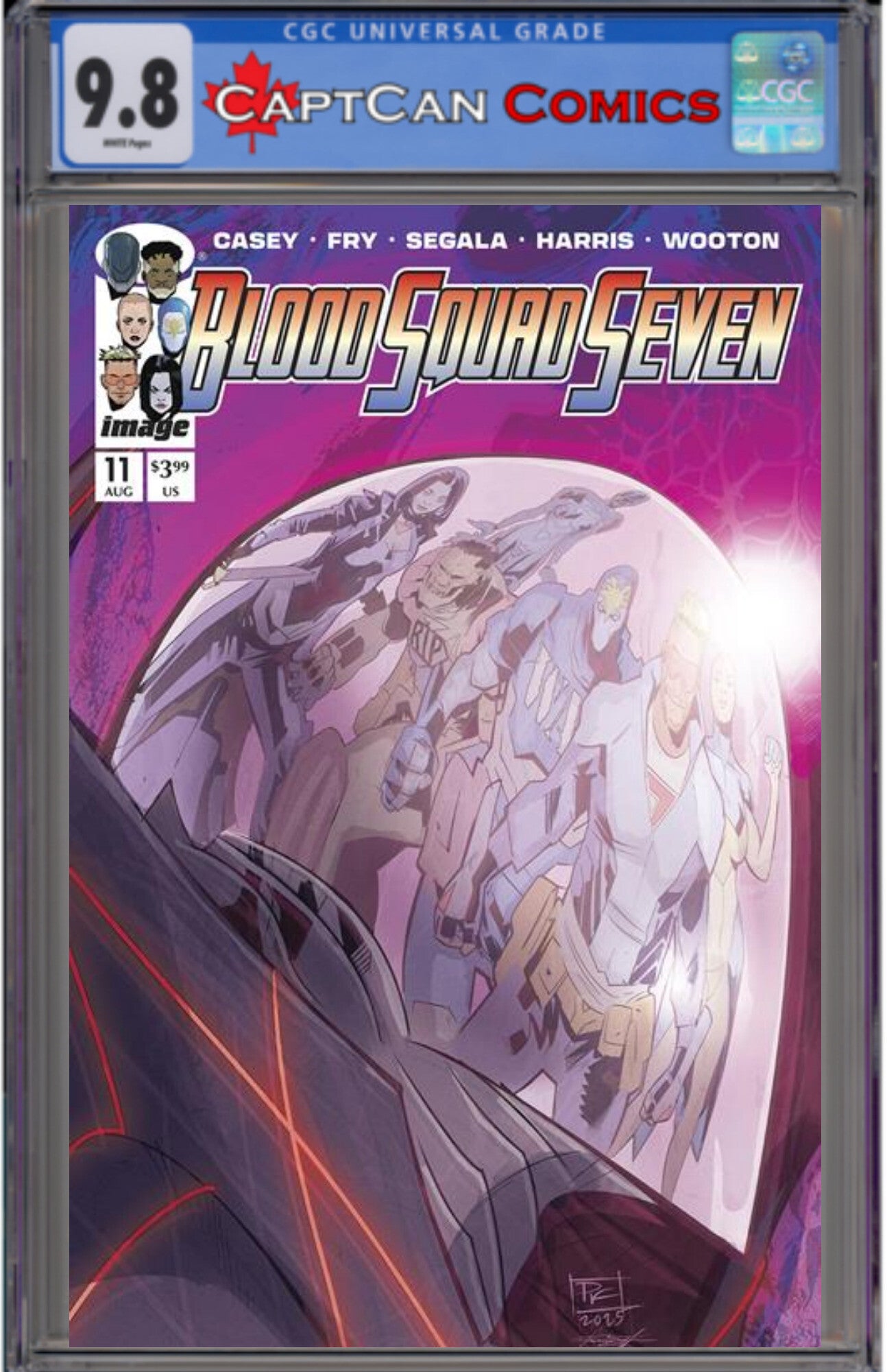 BLOOD SQUAD SEVEN #11 CVR A PAUL FRY (MR)