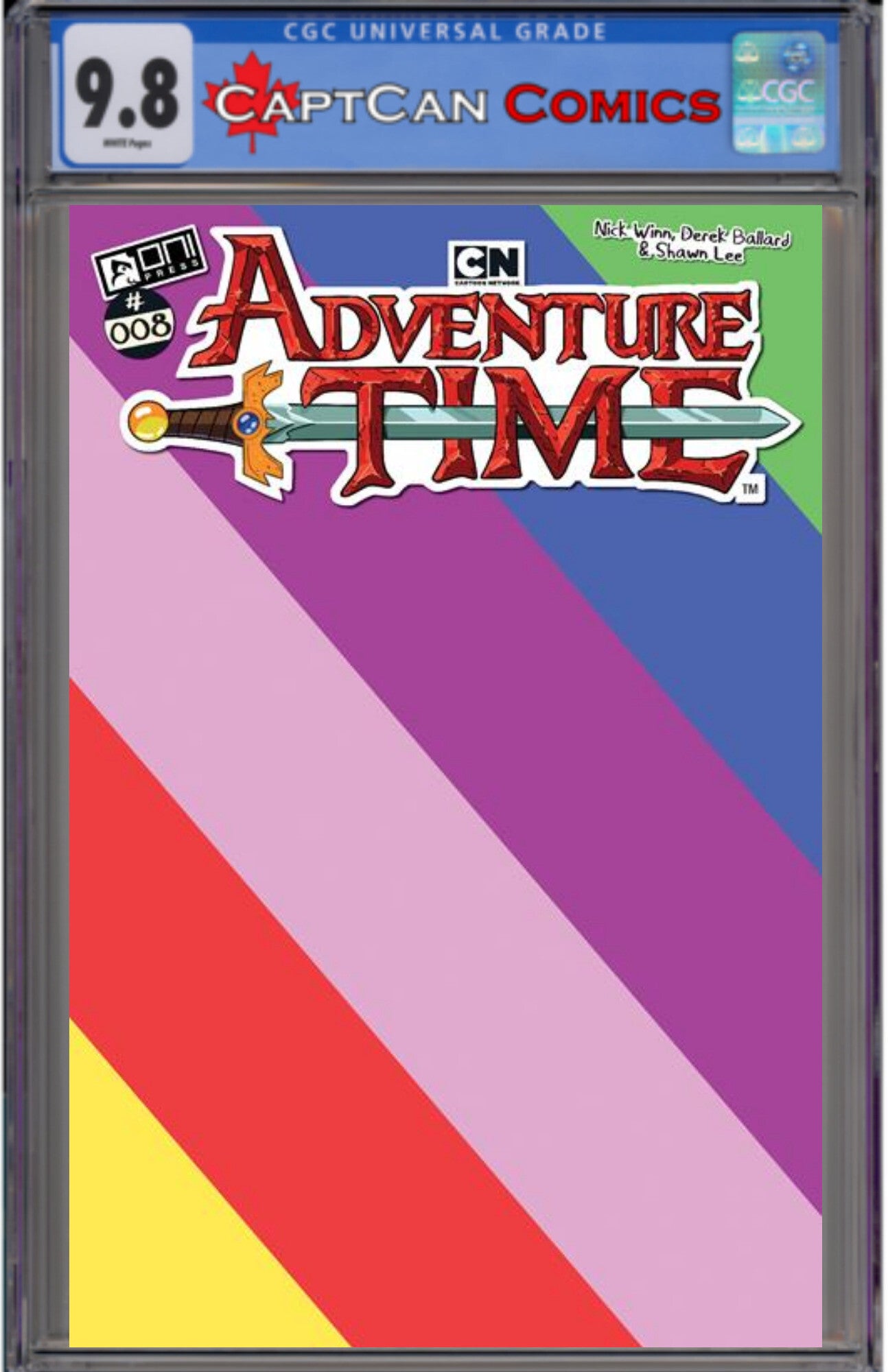 ADVENTURE TIME (2025) #8 CVR C LADY RAINICORN RAINBOW SKETCH VAR