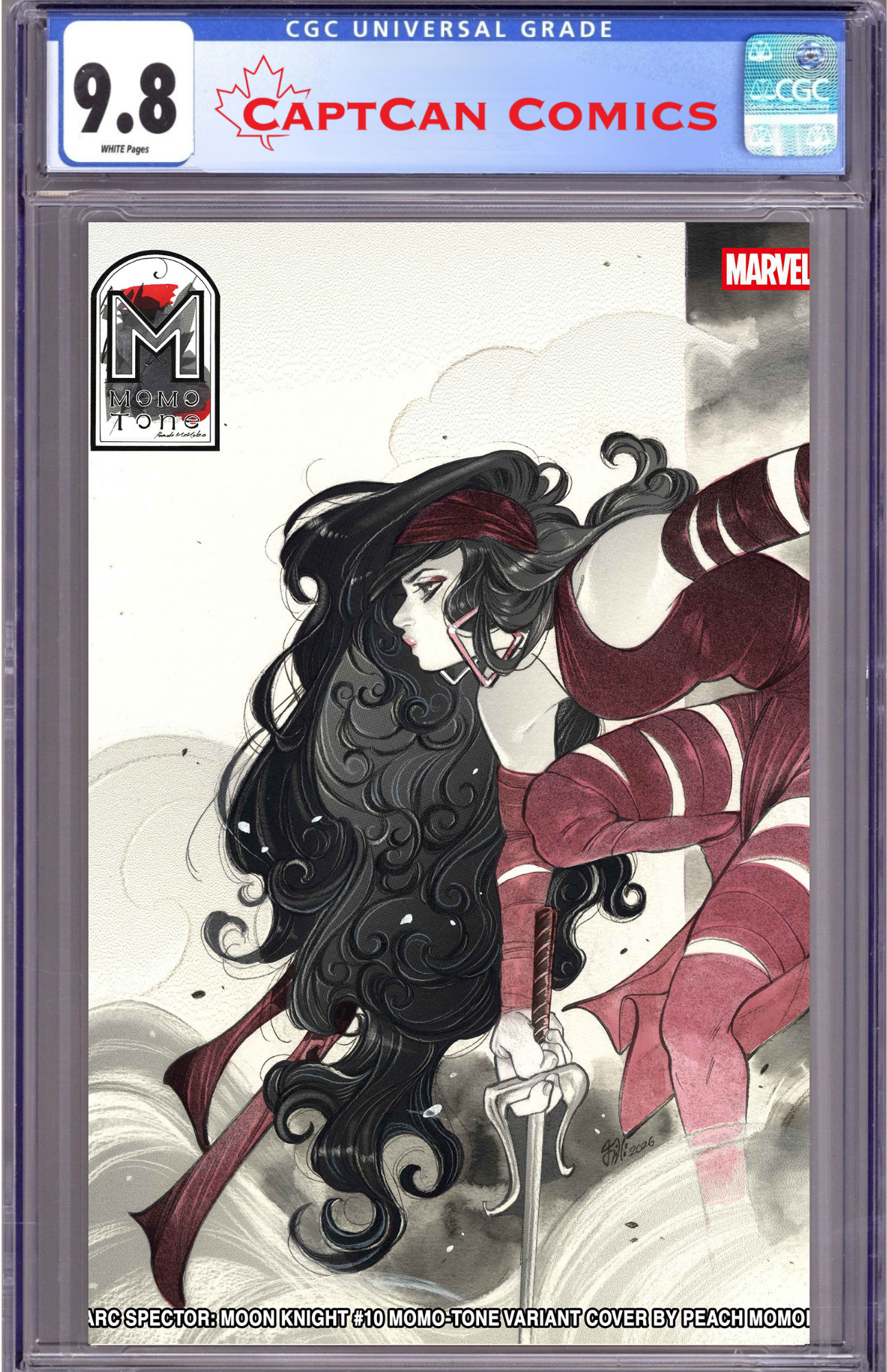 MARC SPECTOR: MOON KNIGHT #10 PEACH MOMOKO MOMO-TONE VARIANT