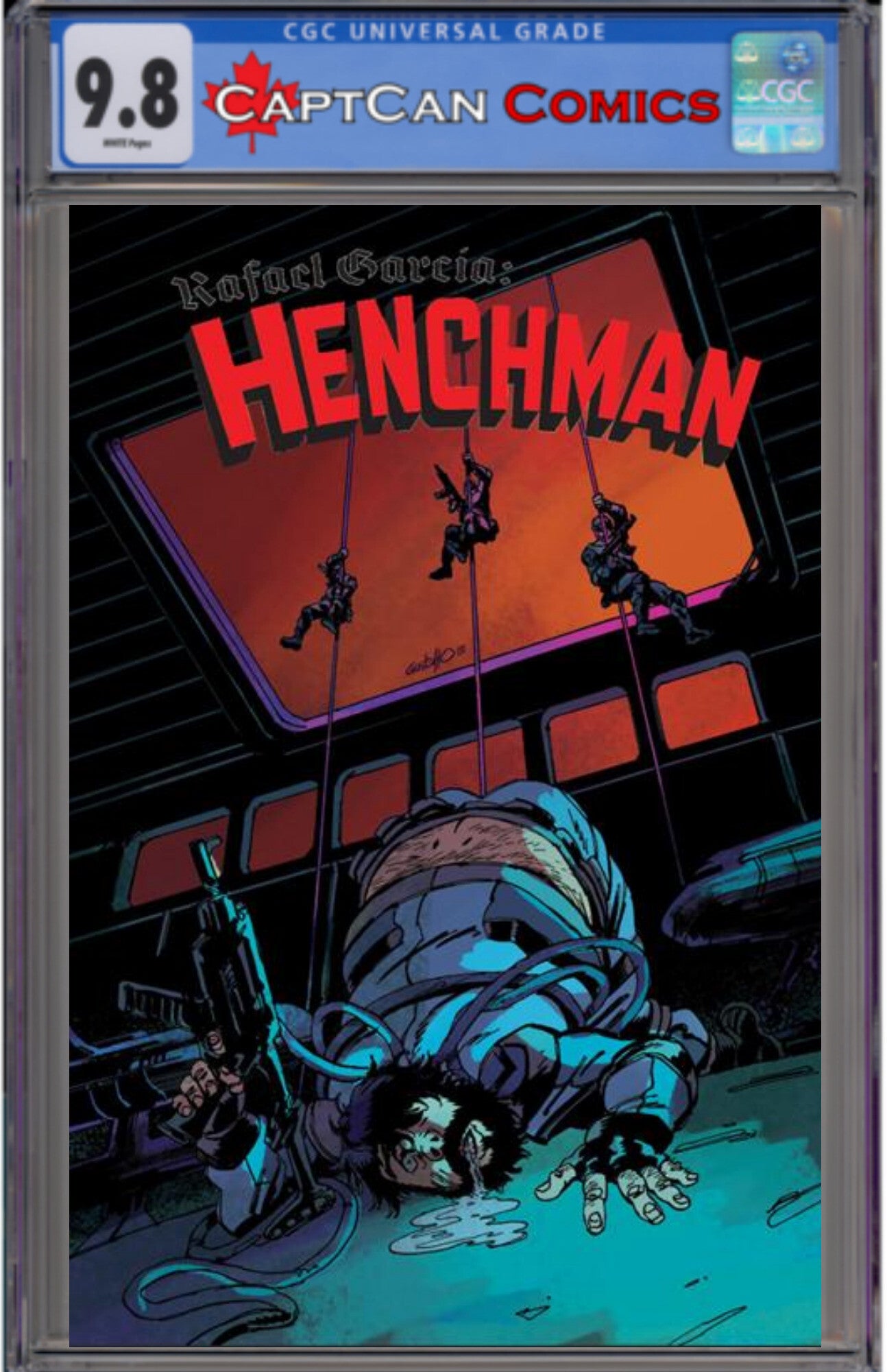 RAFAEL GARCIA HENCHMAN #3 (OF 4) CVR A GUSTAFFO VARGAS (MR)