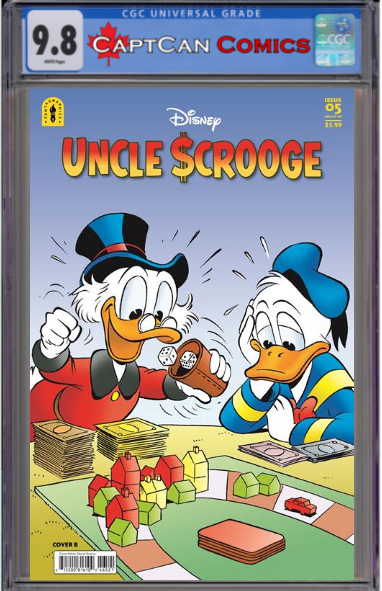UNCLE SCROOGE LEGACY #465 FIRST AIDERS OF DAWSON CVR B DANIEL BRANCA VAR