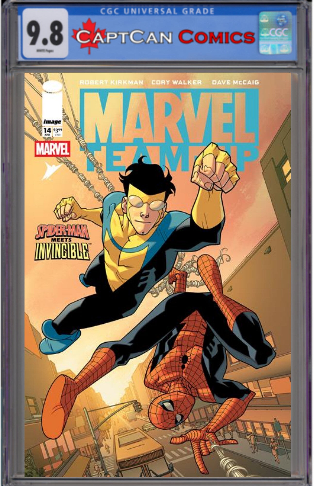 MARVEL TEAMUP #14 FACSIMILE EDITION CVR A CORY WALKER & DAVE MCCAIG
