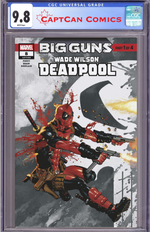 WADE WILSON: DEADPOOL #8 JOSEMARIA CASANOVAS 2ND PRINTING VARIANT [BG] thumbnail