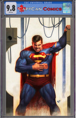 SUPERMAN #34 CVR D ARIEL OLIVETTI CARD STOCK VAR (DC K.O.) thumbnail
