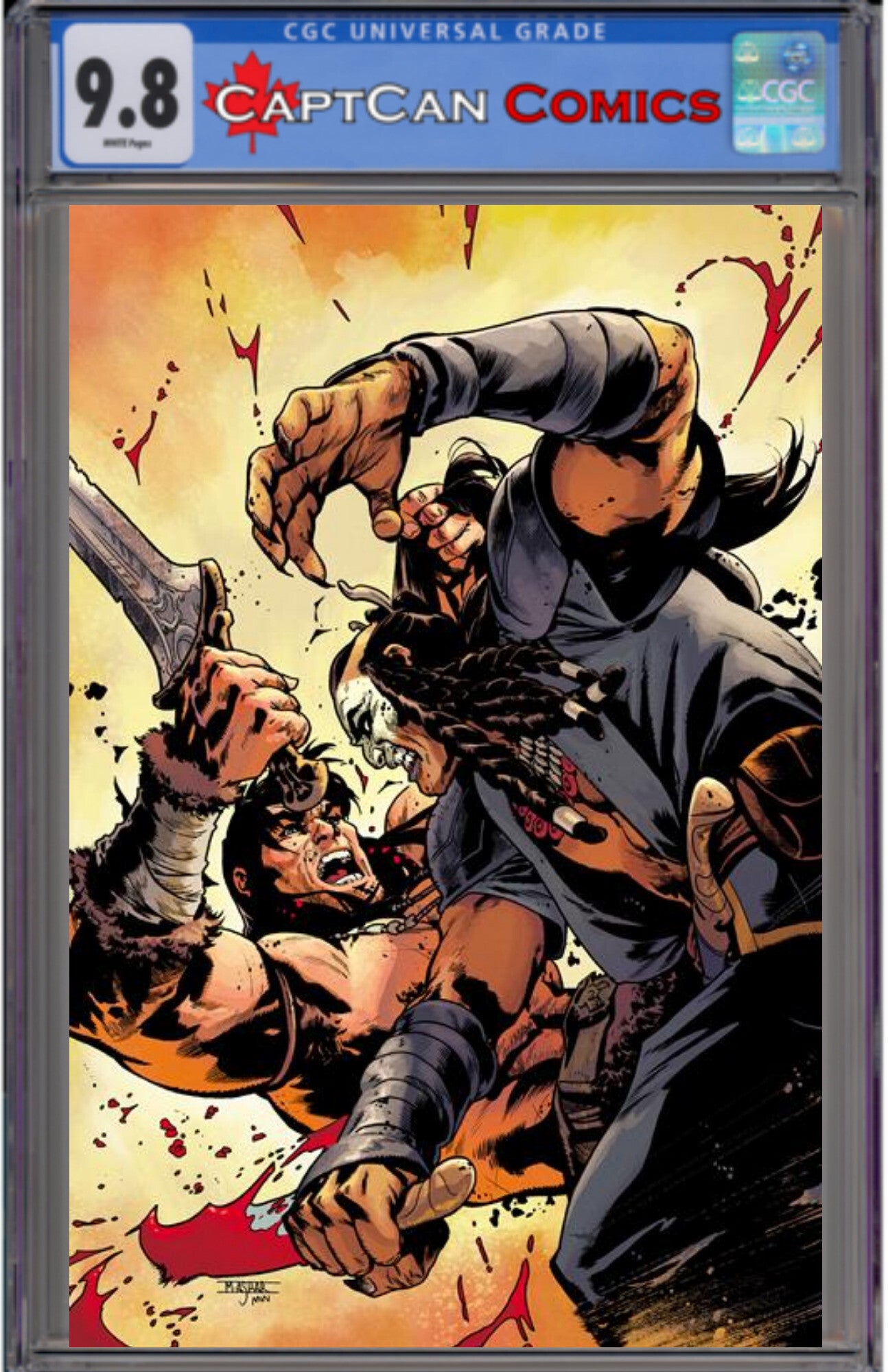 CONAN THE BARBARIAN #31 CVR E MAHMUD ASRAR VIRGIN VAR